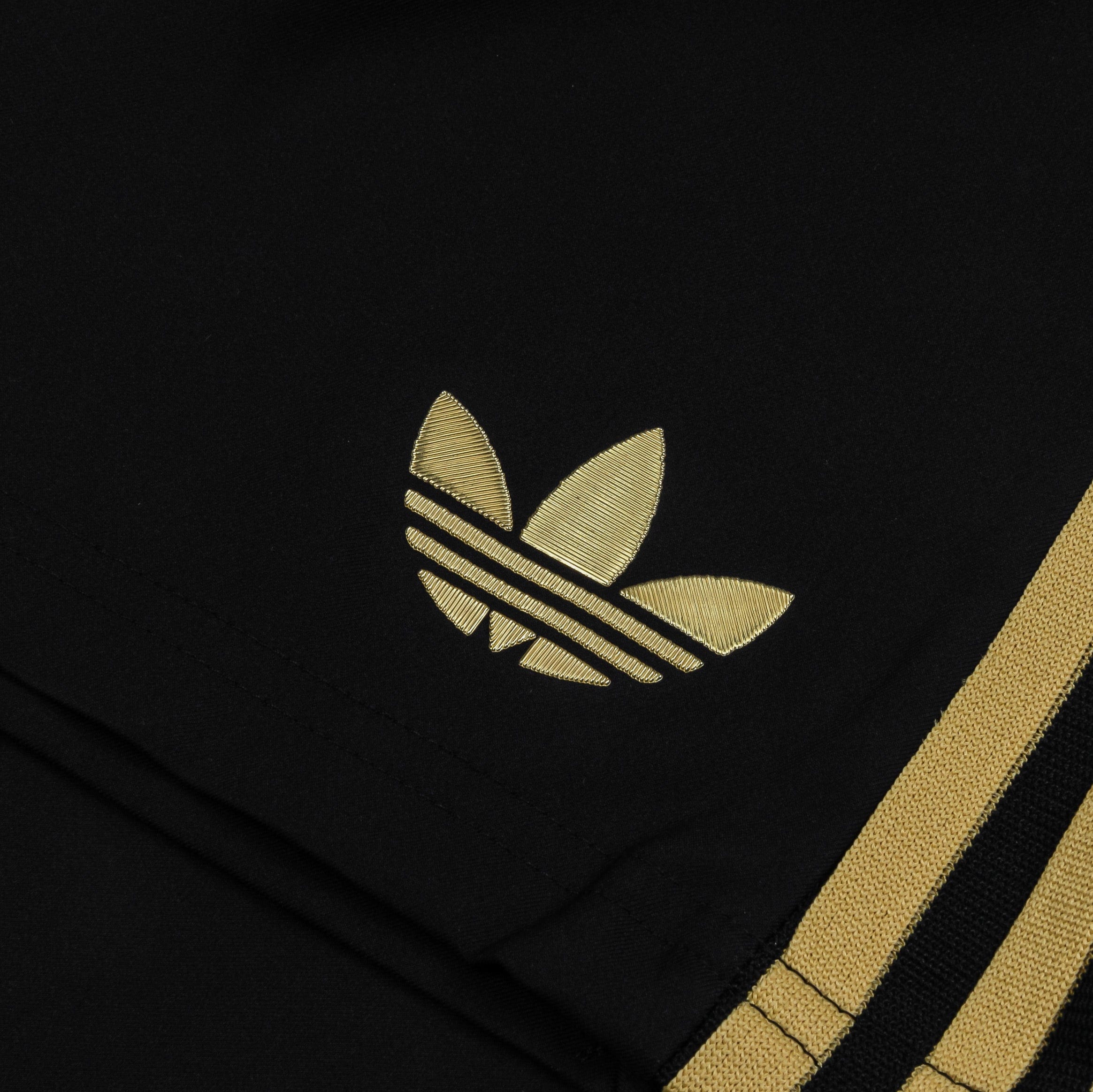 adidas Mexico 25 Gold Mens Shorts (Black/Gold)