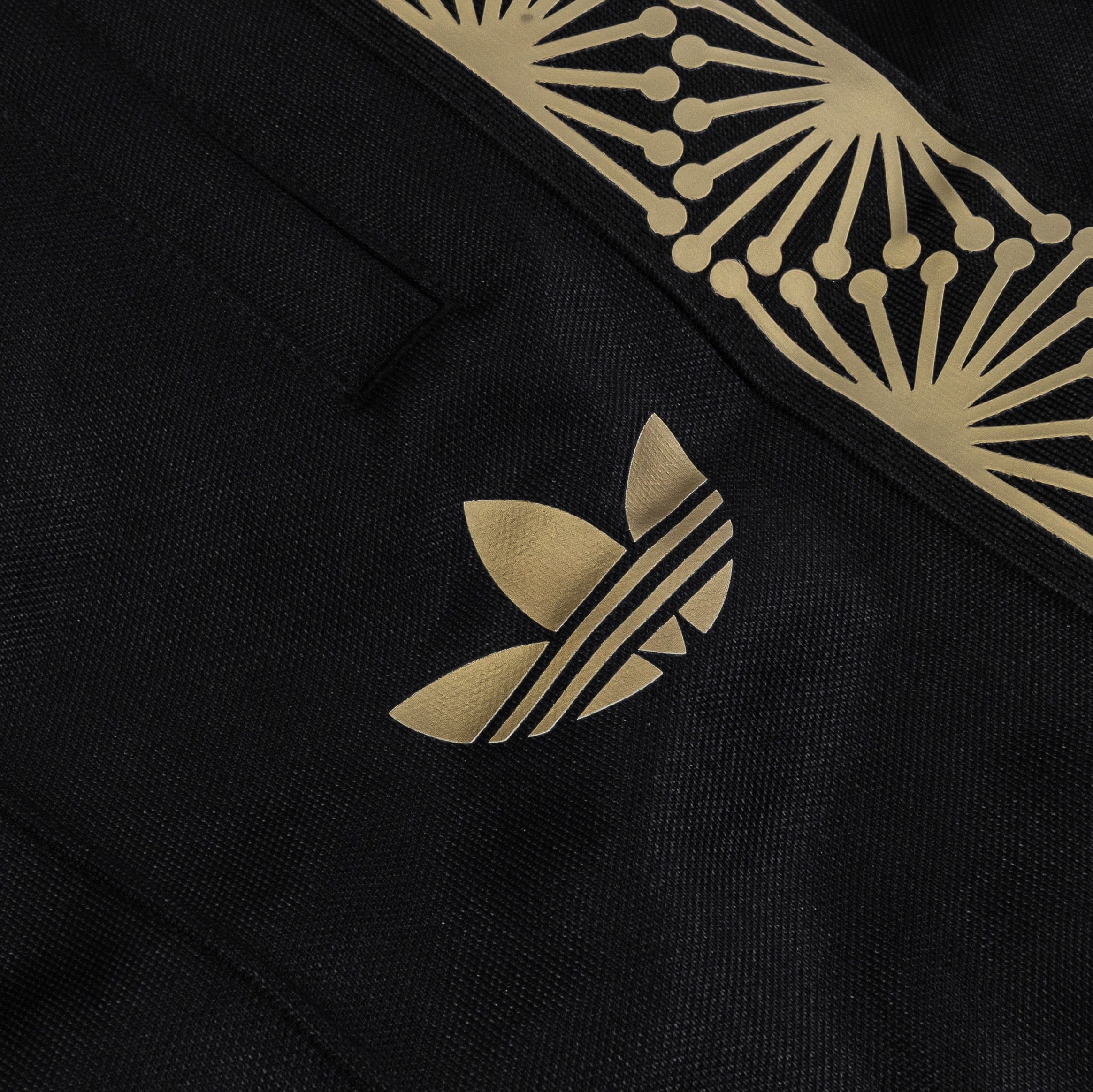 adidas Mexico National Knit FMF Track Mens Pants (Black/Gold)