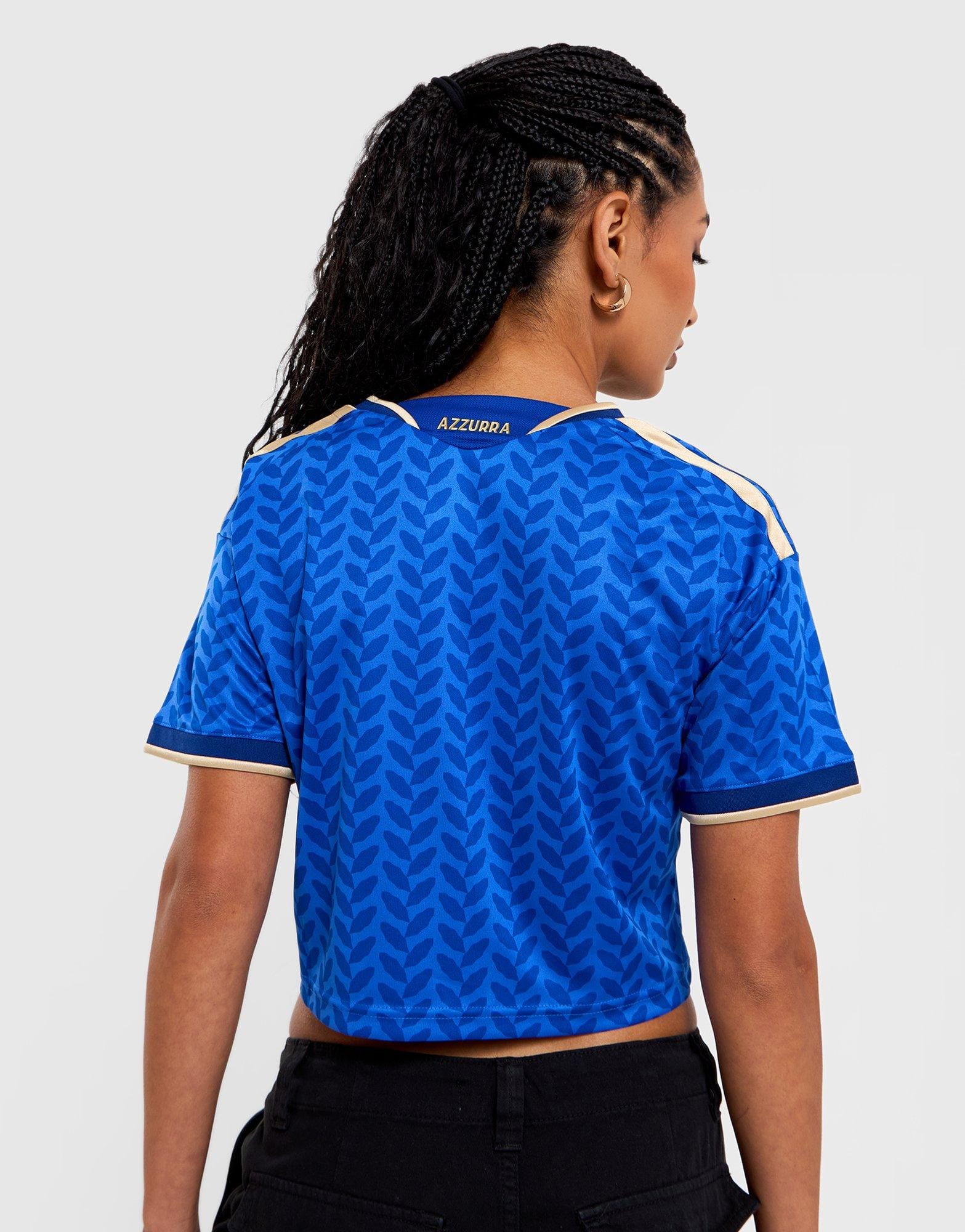 adidas Italy 26 Home Replica Cropped Jersey