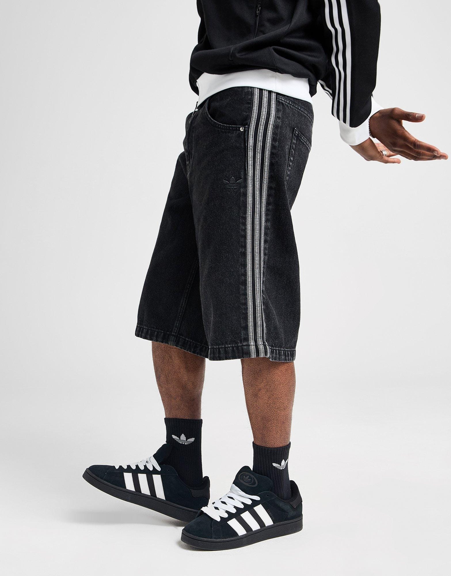 adidas Firebird Denim Shorts