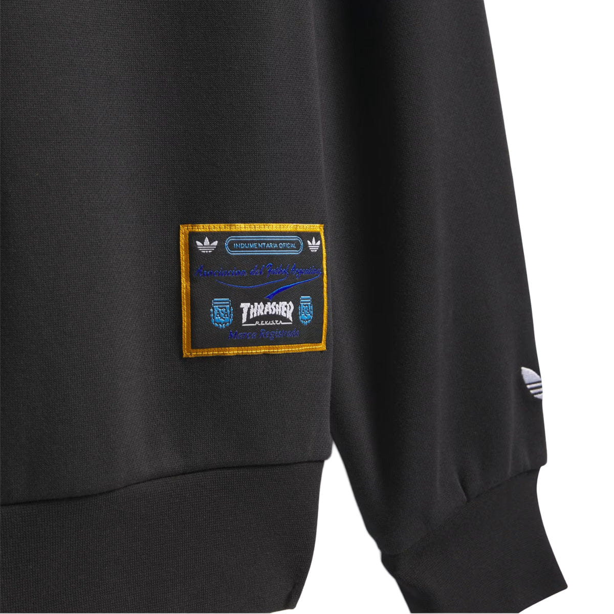 adidas + Argentina x Thrasher Crewneck Sweatshirt Black
