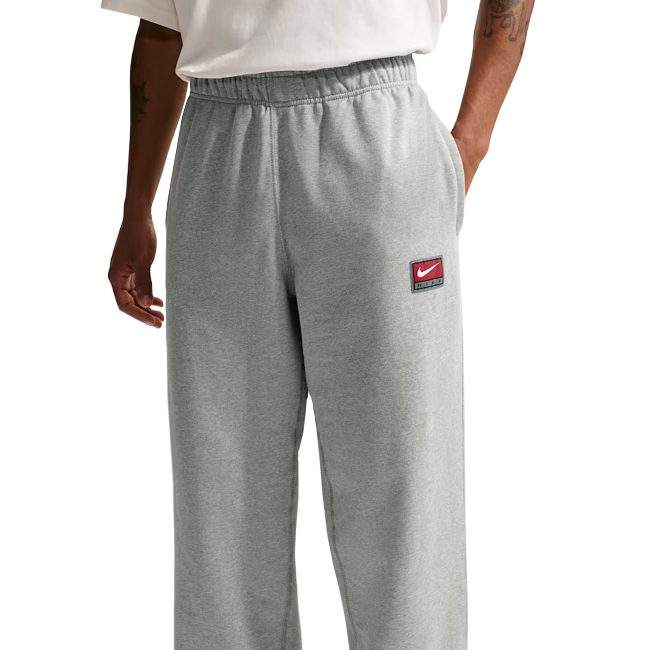 Nike Solo Swoosh Fleece Open - Hem Pants