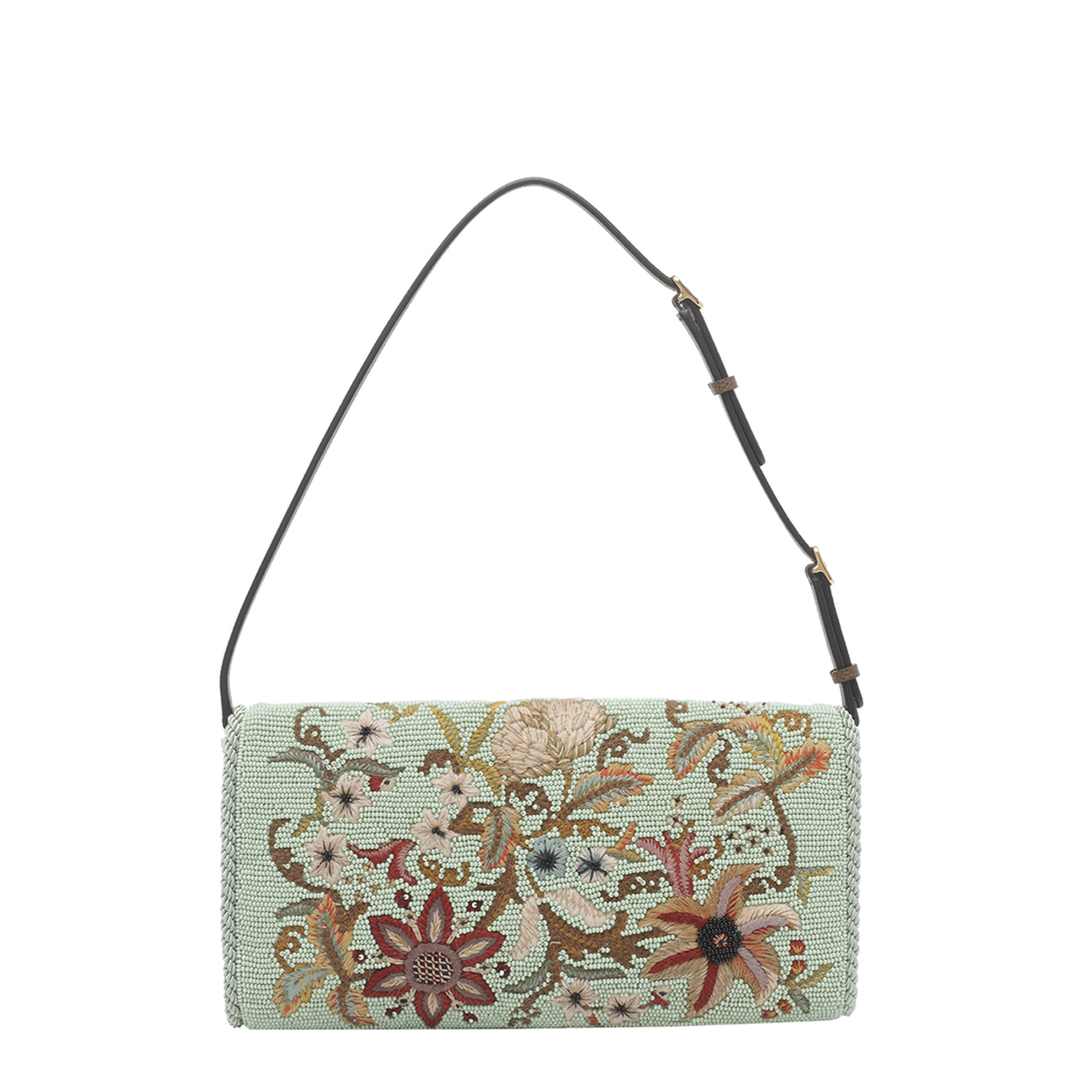 Valentino DeVain Small Leather Shoulder Bag - Multicolor