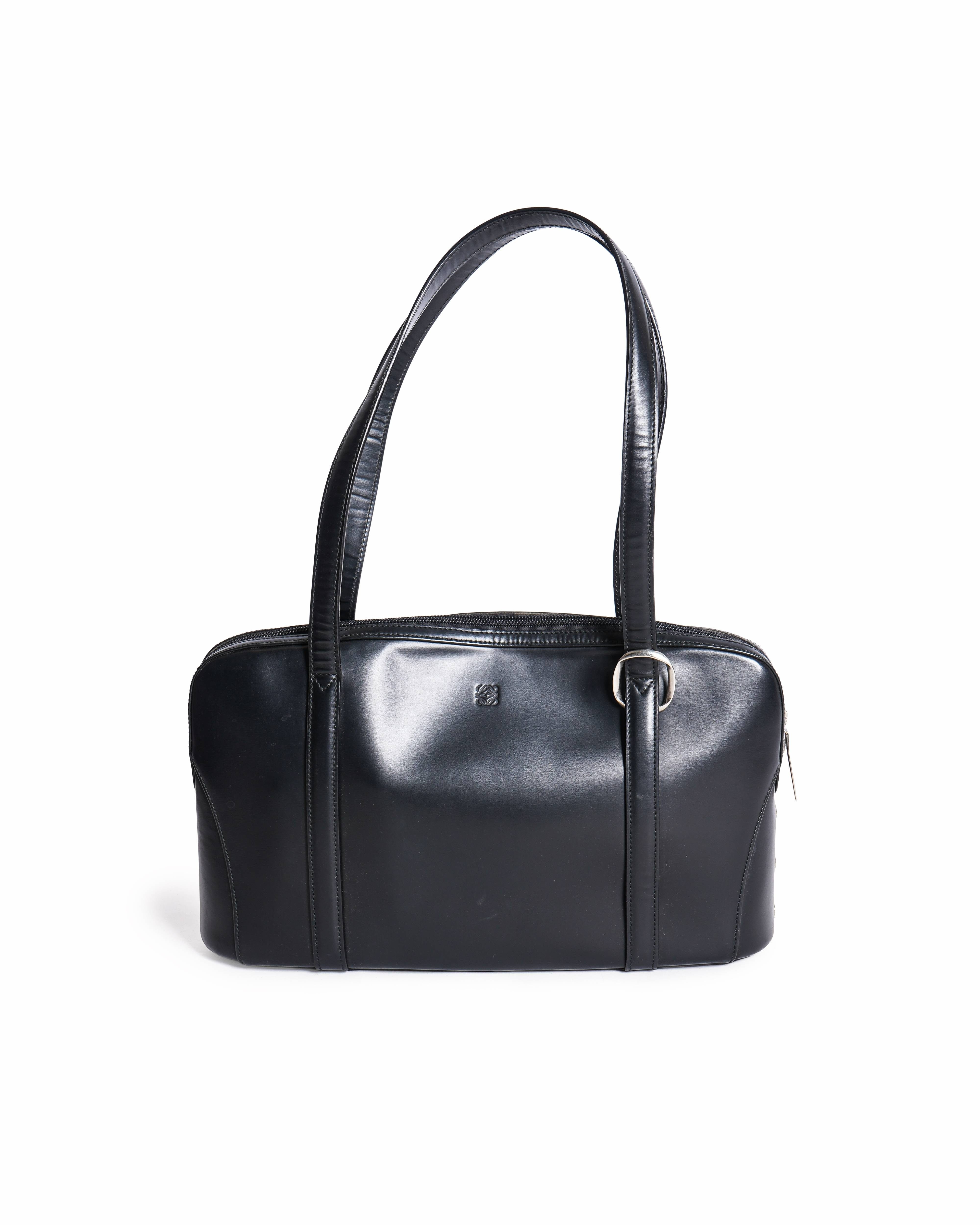 Loewe Vintage Black Box - Calf Shoulder Bag