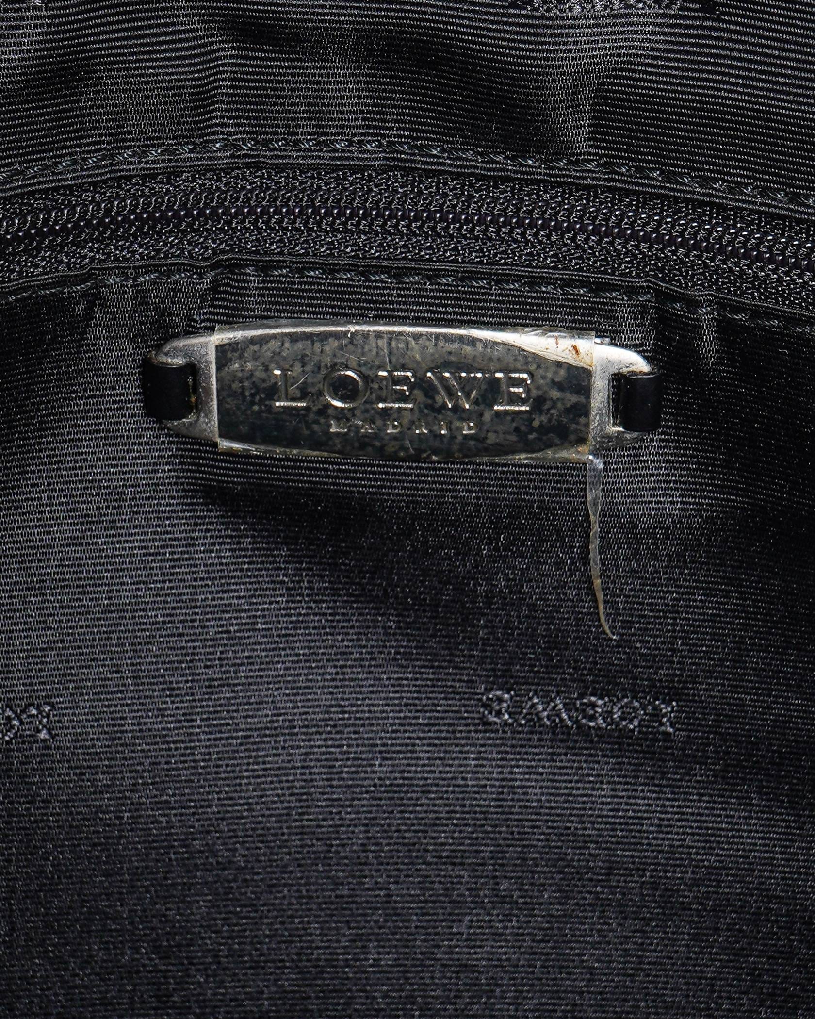 Loewe Vintage Black Box - Calf Shoulder Bag