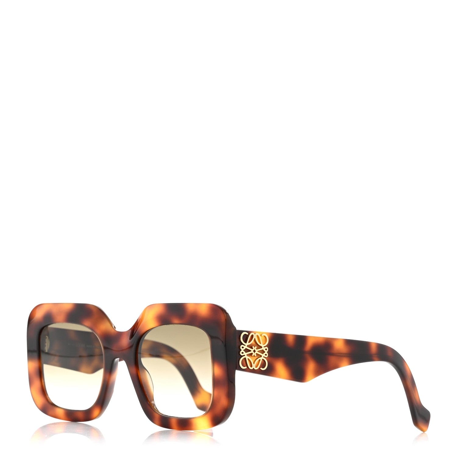 Loewe Acetate Square Sunglasses LW40035I Tortoise