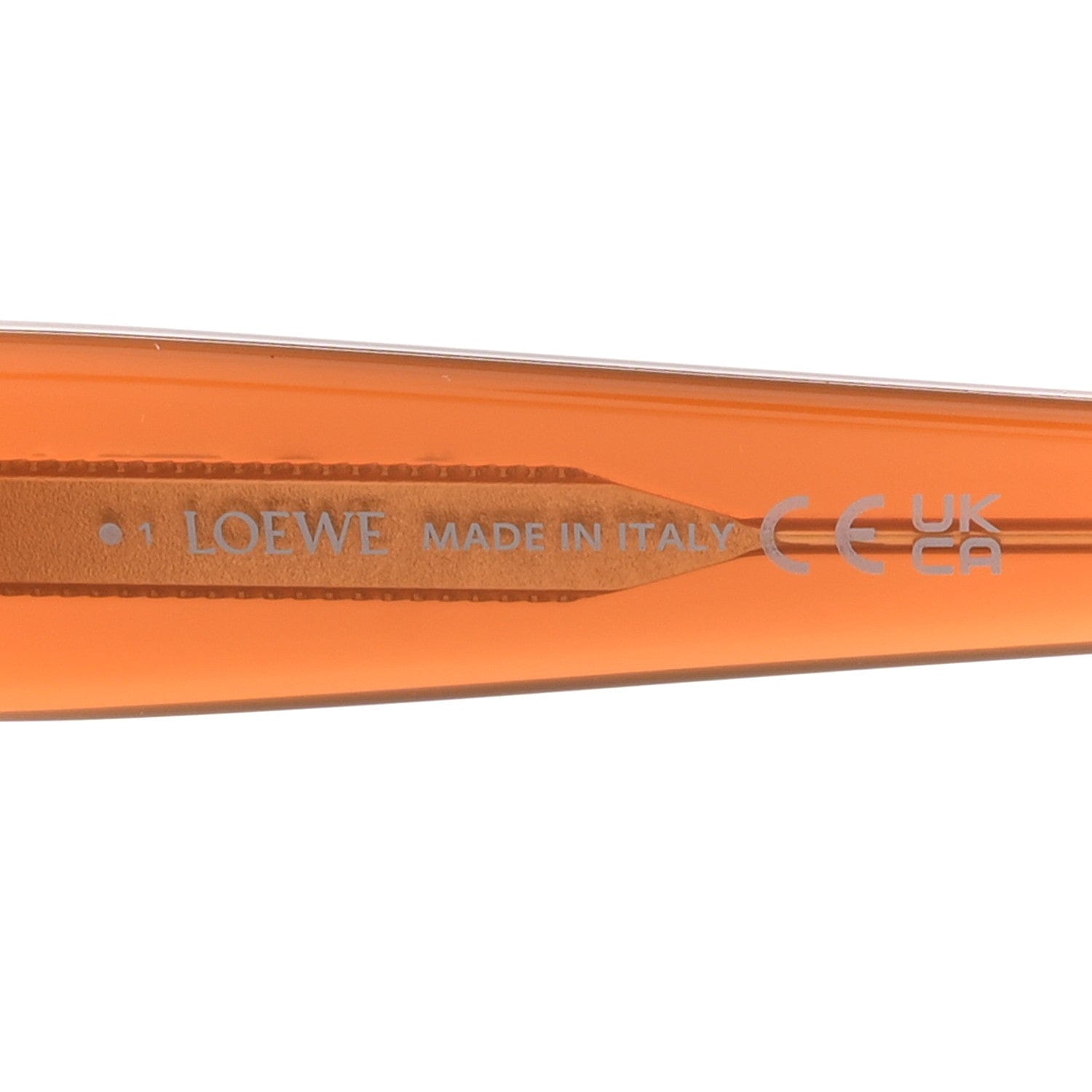 Loewe Acetate Cat Eye Swan Slim Sunglasses LW40178I Caramel Solid Blue