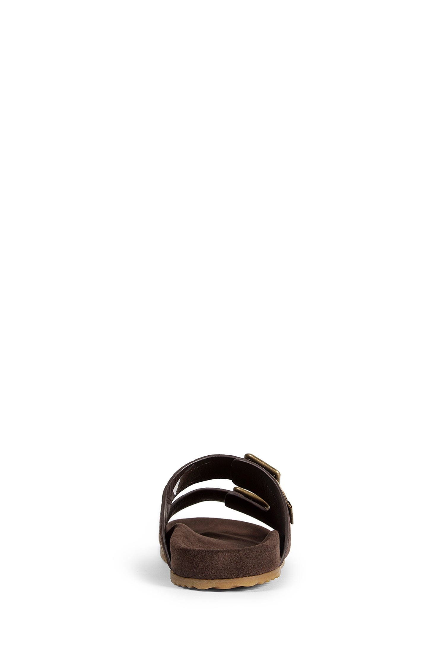 Burberry Double Bouckle Checked Sandals