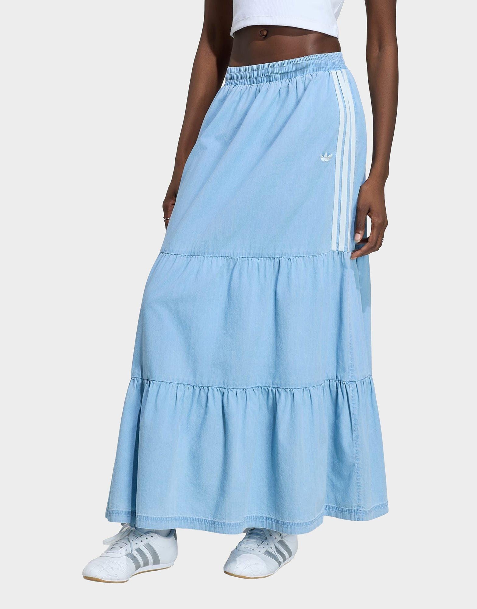 adidas Denim Long Skirt
