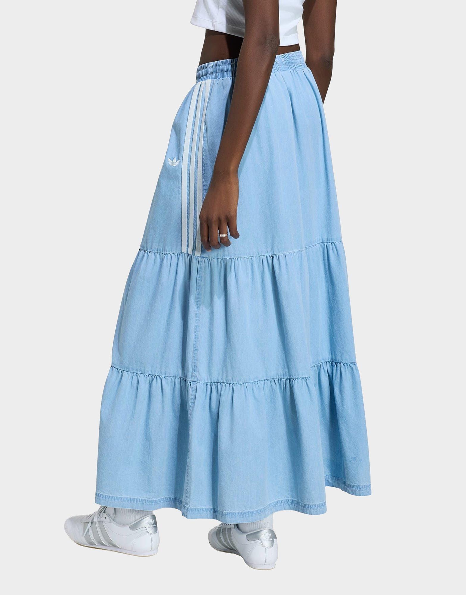 adidas Denim Long Skirt