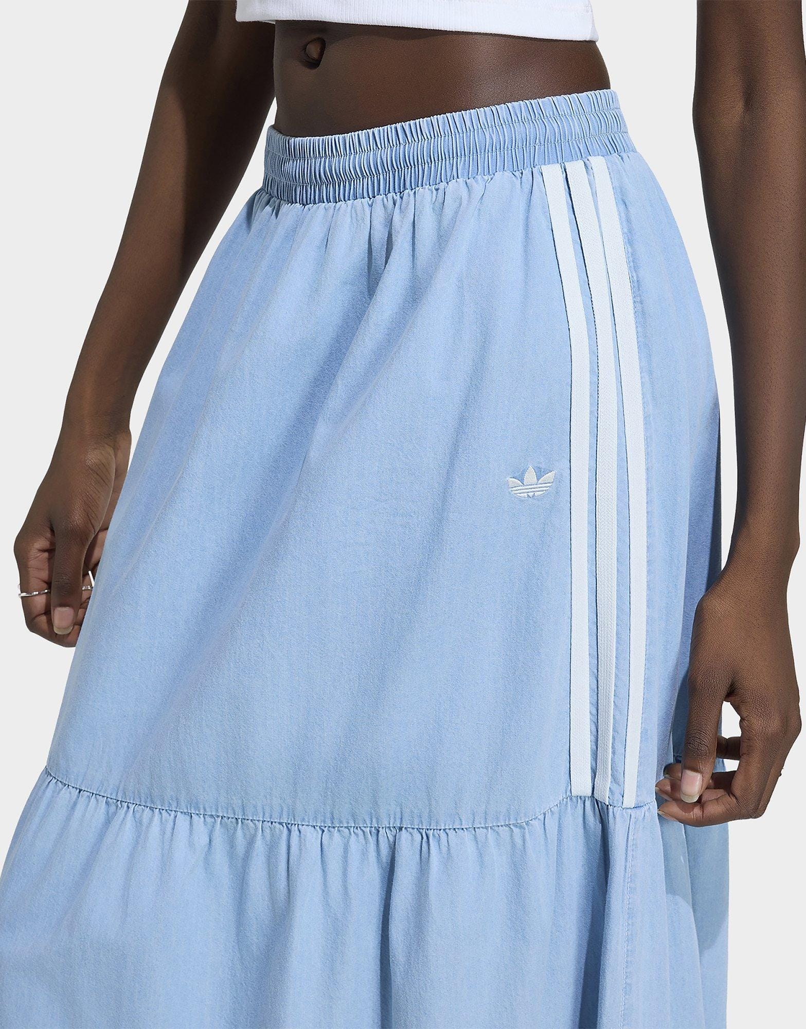 adidas Denim Long Skirt