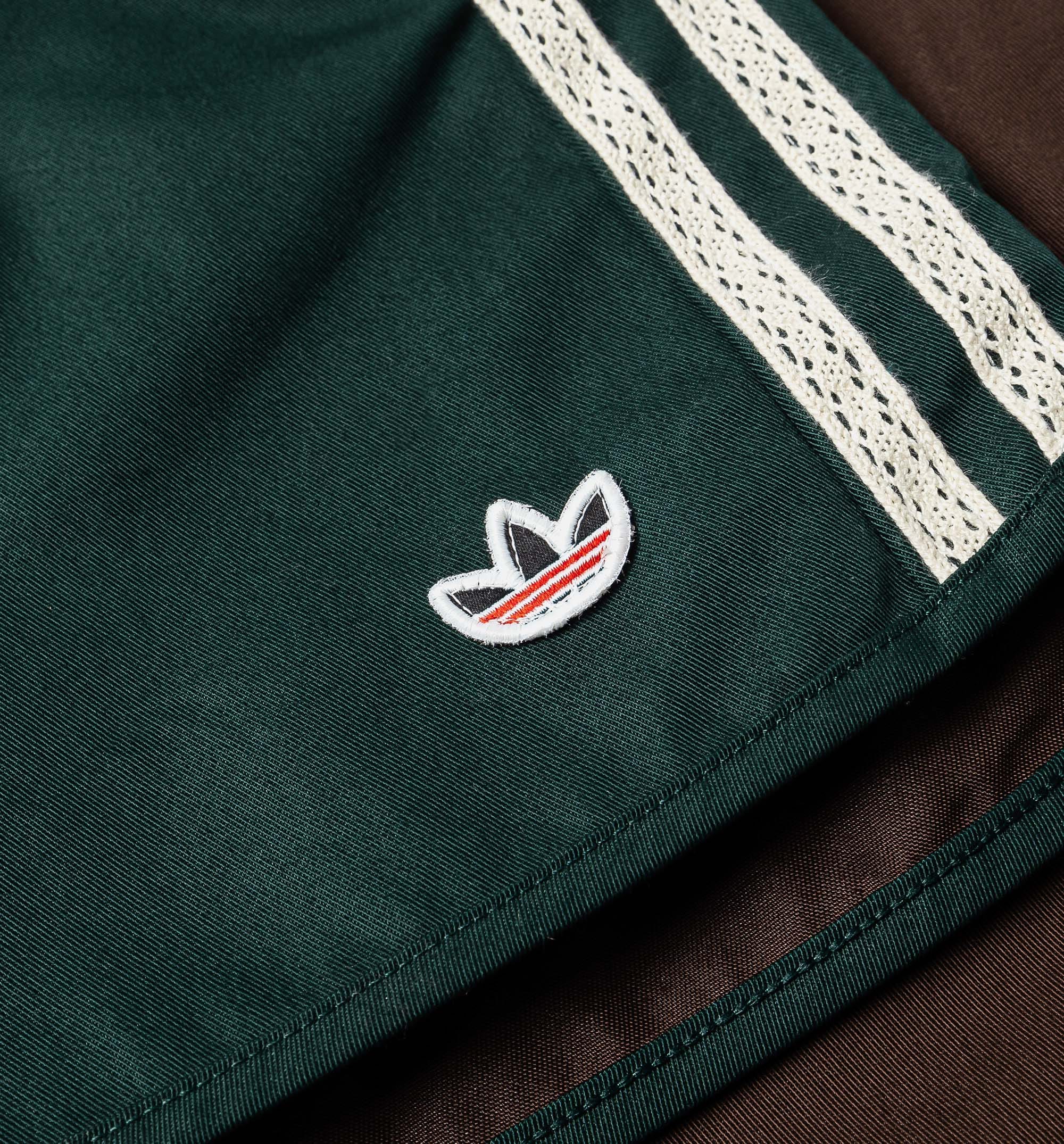 adidas Clot x Adidas Sprinter Mens Short - Green Night/Dark Brown