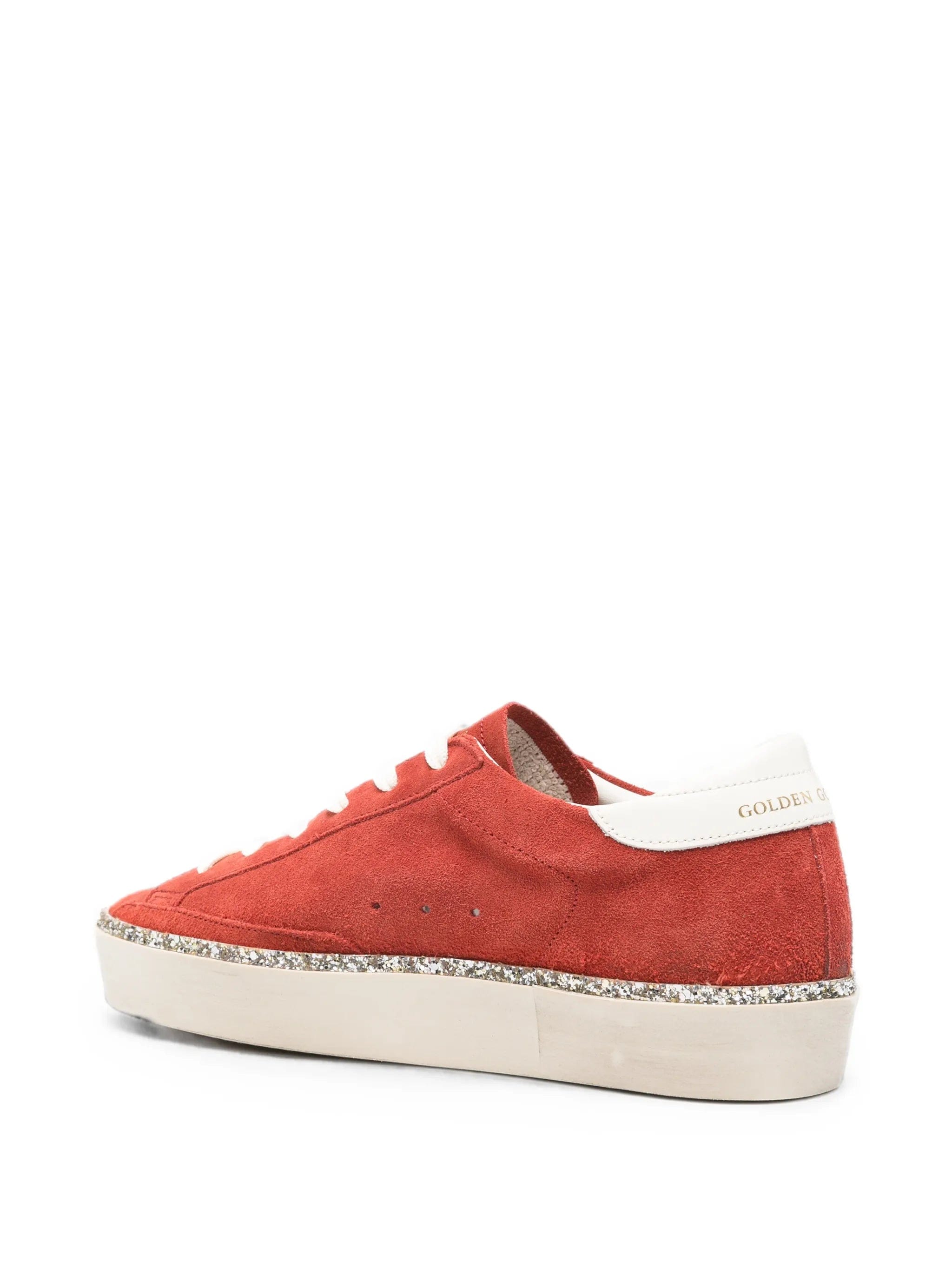 Golden Goose Hi Star glitter - trim sneakers