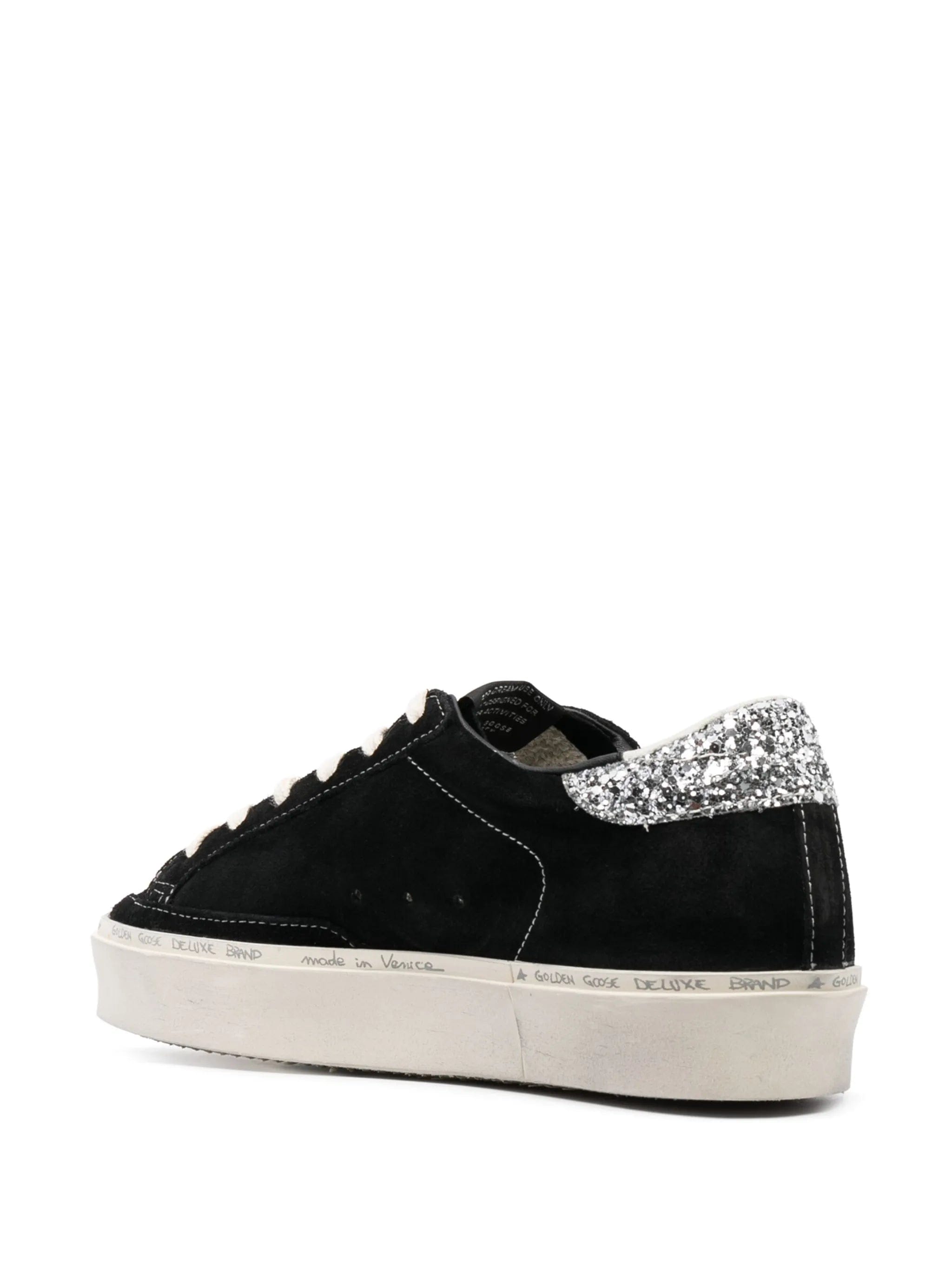 Golden Goose Hi Star glitter suede sneakers