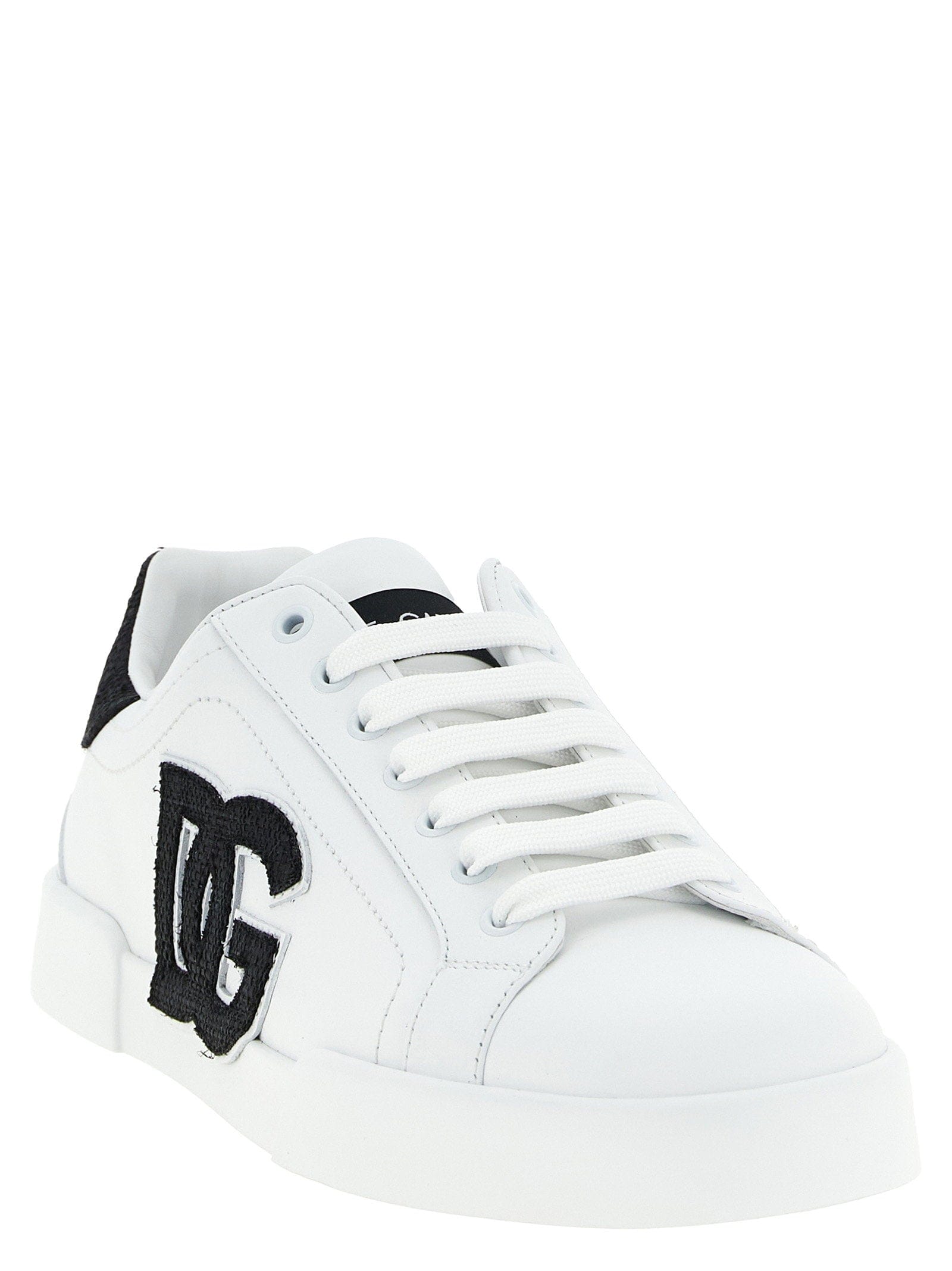 Dolce & Gabbana Portofino Light Strobel Sneaker — White