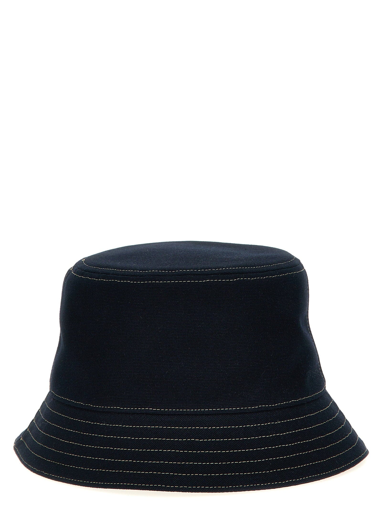 Gucci Coat of Arms Print Bucket Hat — Black