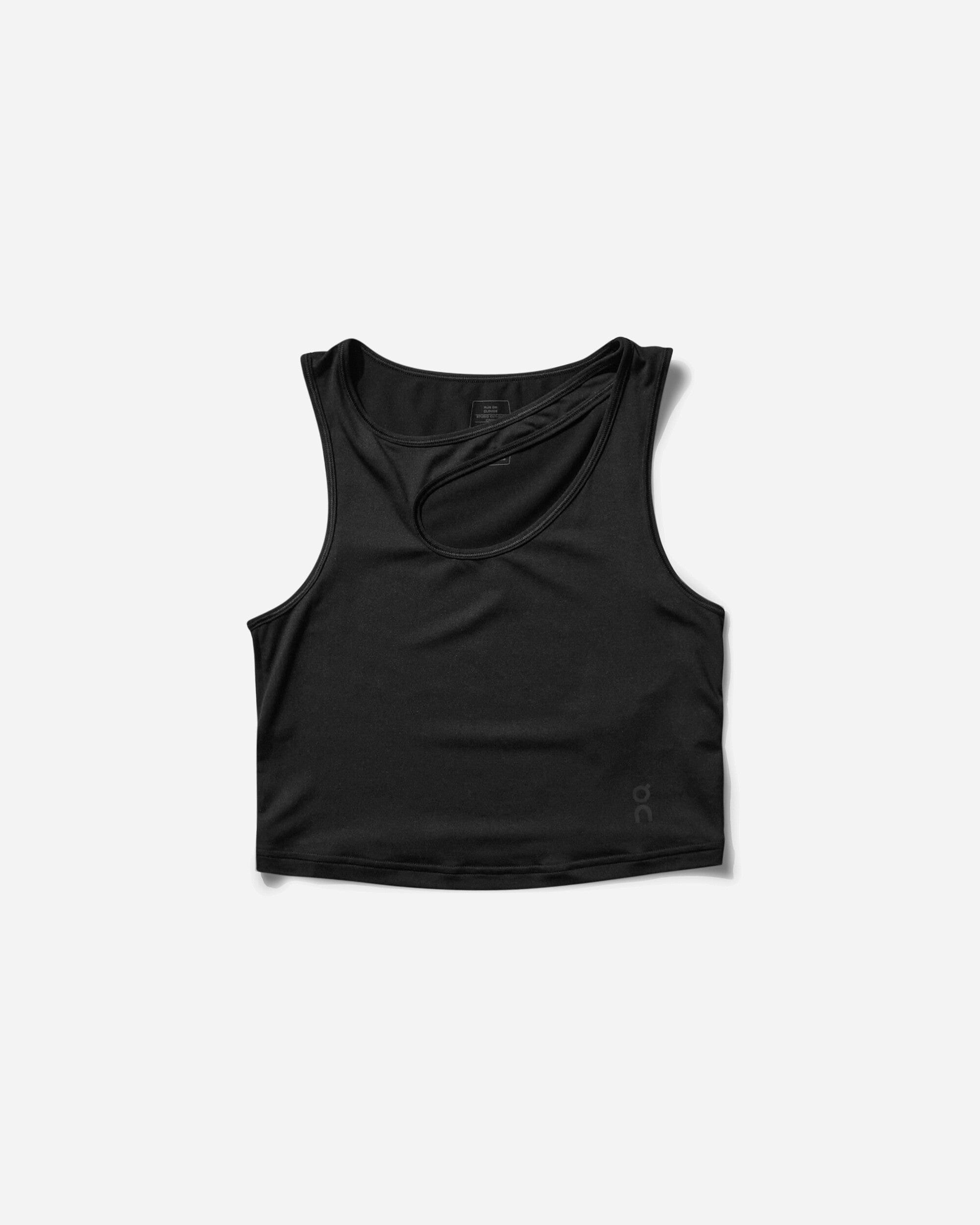 On Running Women's Studio Cut - Out Crop Top Black