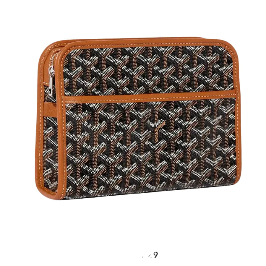 Goyard Jouvence PM Toiletry Bag Black & Tan