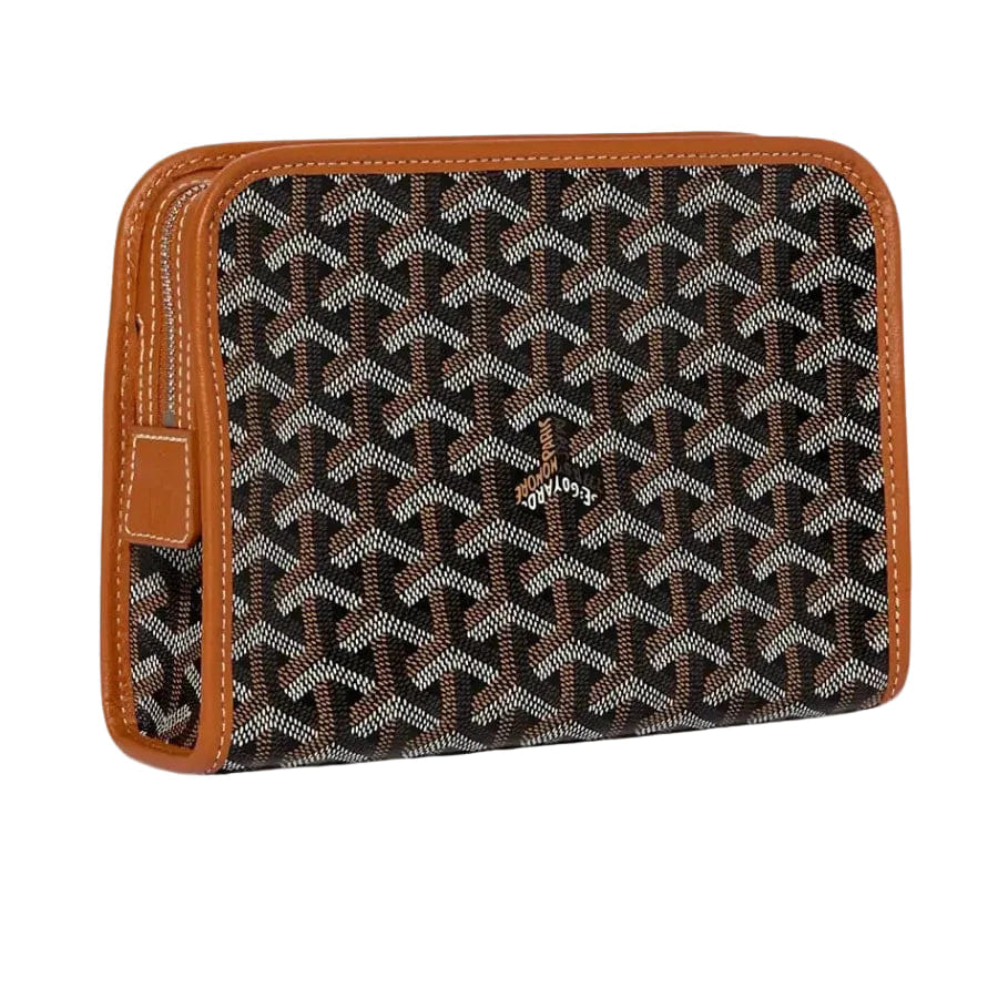 Goyard Jouvence PM Toiletry Bag Black & Tan
