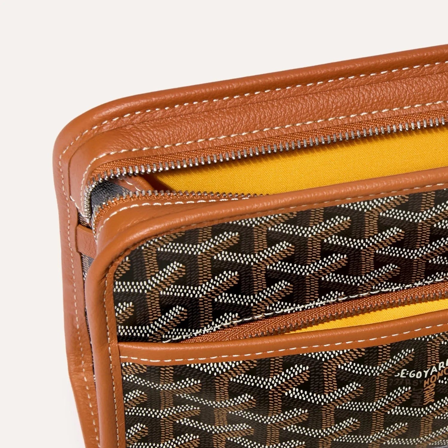 Goyard Jouvence PM Toiletry Bag Black & Tan