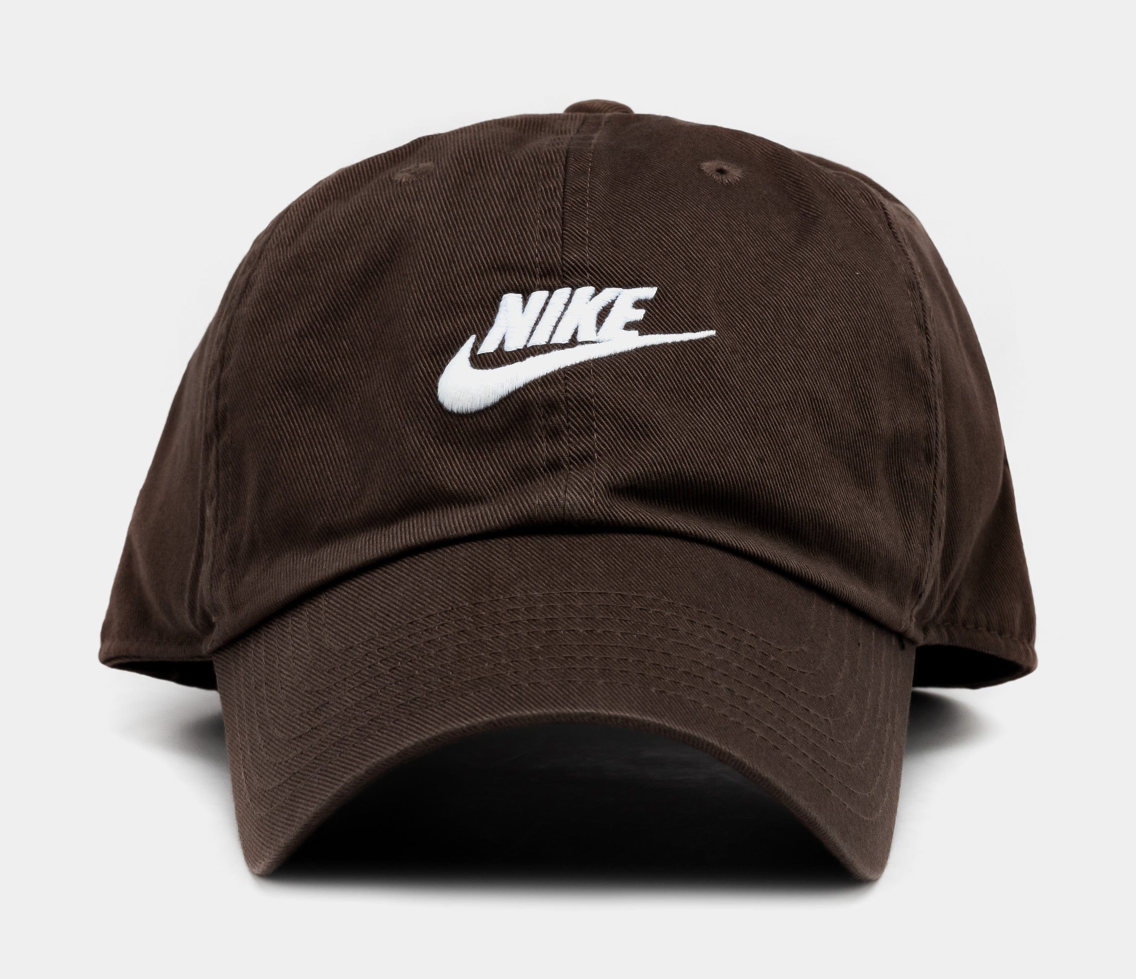 Nike Club Unstructured Futura Wash Mens Hat (Brown)