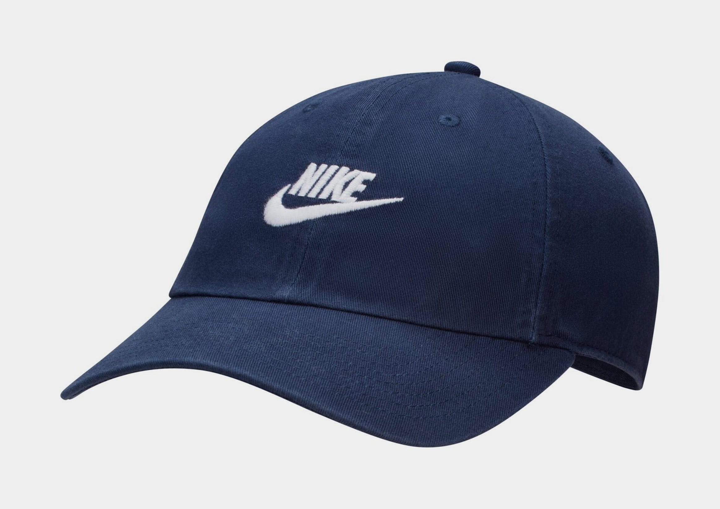 Nike Club Unstructured Futura Wash Mens Hat (Blue)