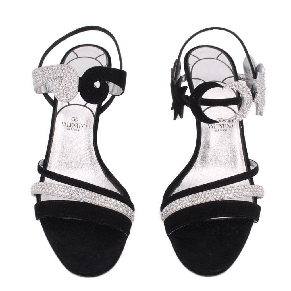 Valentino L'UNE ET L'AUTRE HEELS BLACK 39 EU | 8.5 US