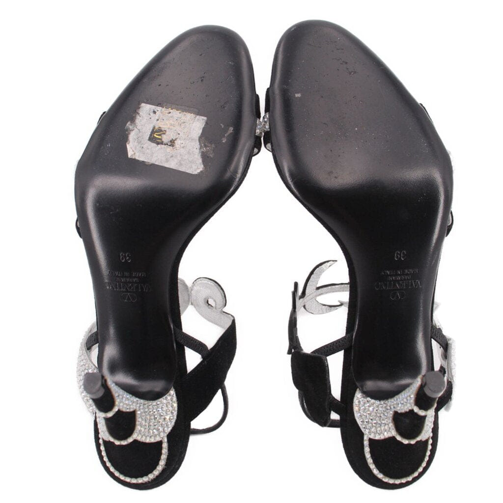 Valentino L'UNE ET L'AUTRE HEELS BLACK 39 EU | 8.5 US