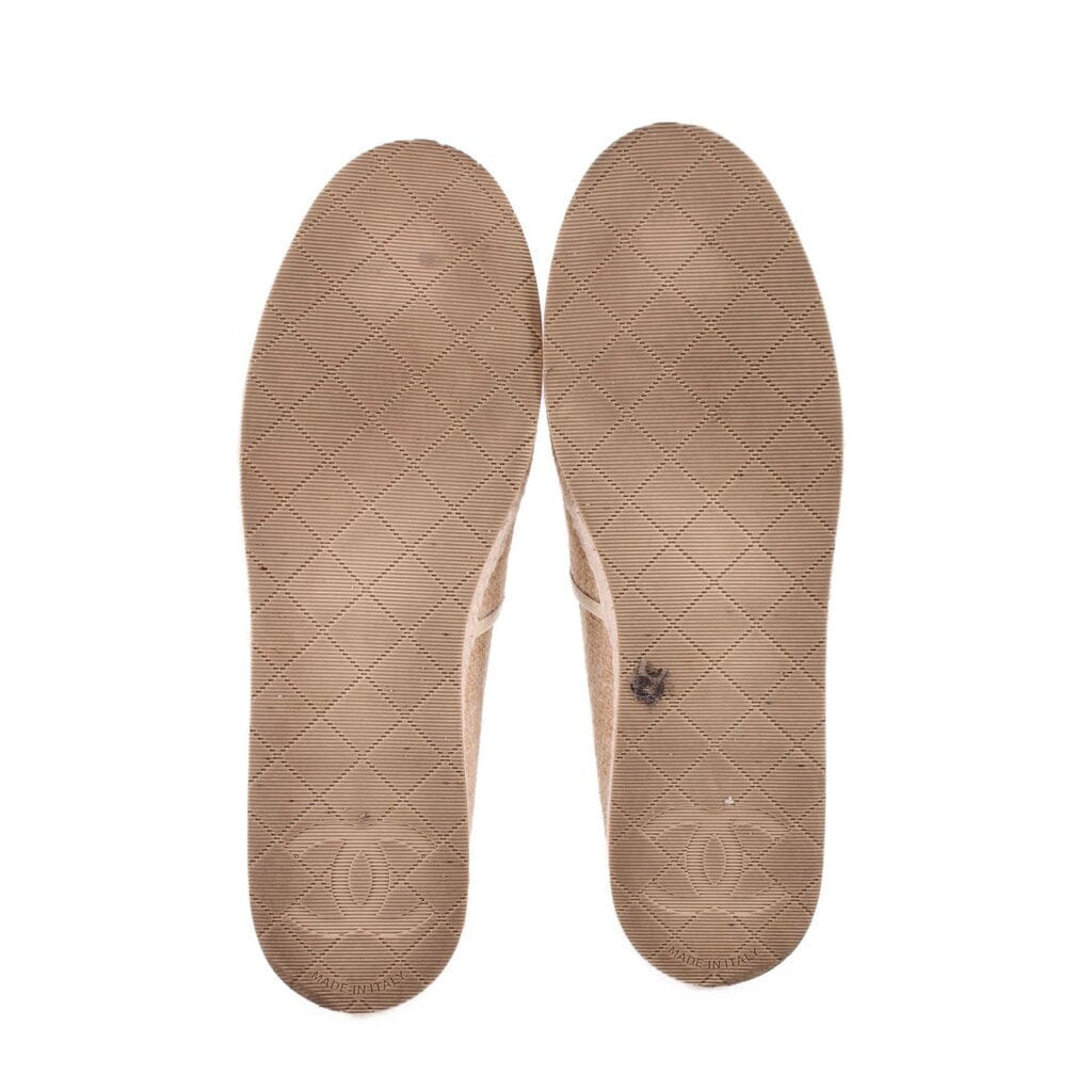 Chanel ESPADRILLES FLATS CREAM 41 EU | 10 US