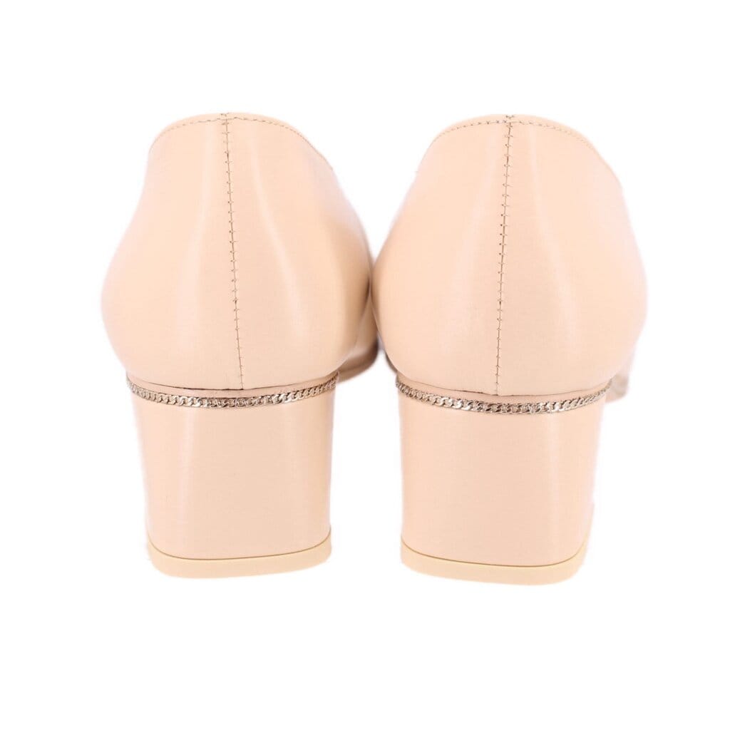 Chanel CAP TOE HEELS NUDE 39 EU | 8 US