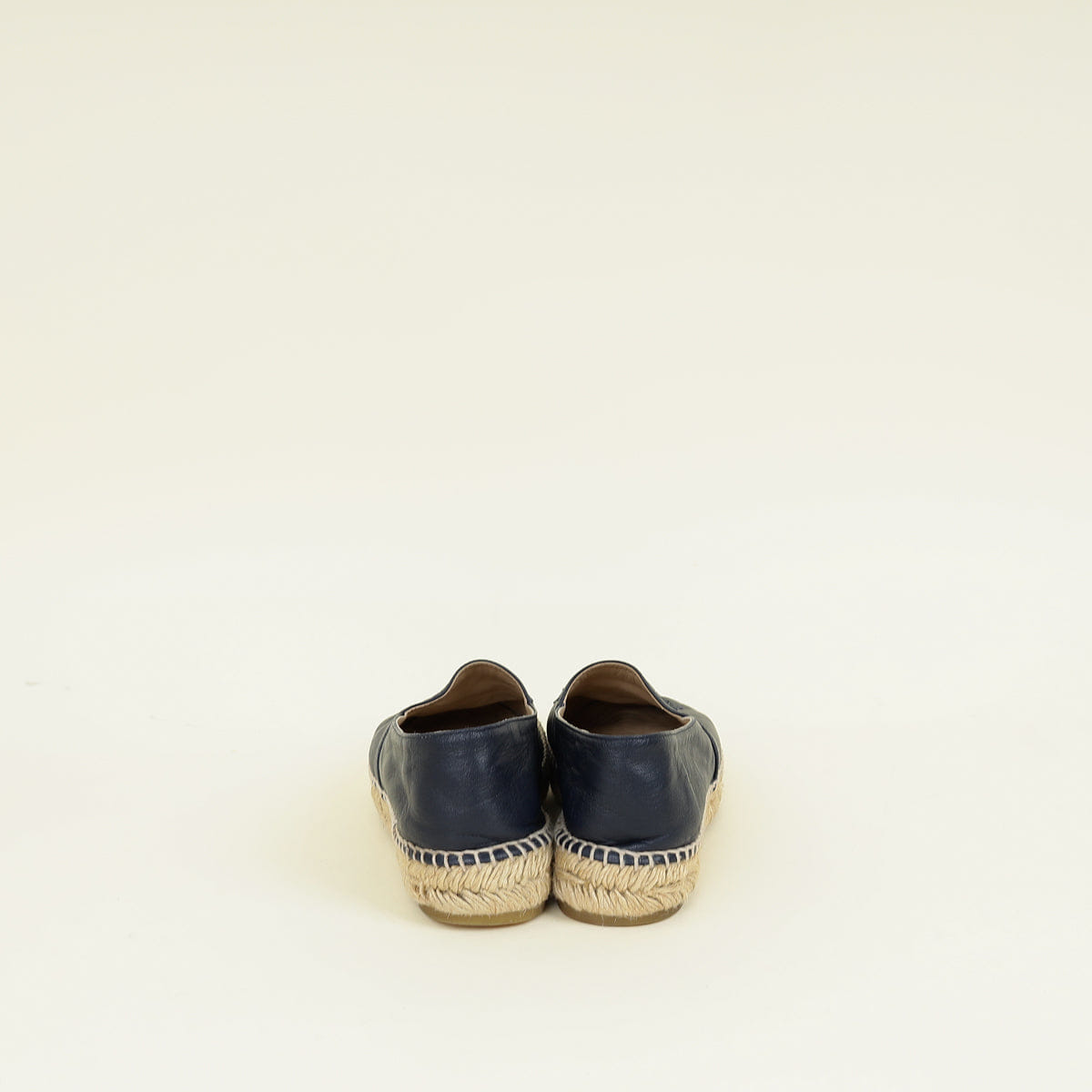 Chanel Bicolor CC Cap Toe Espadrille 39