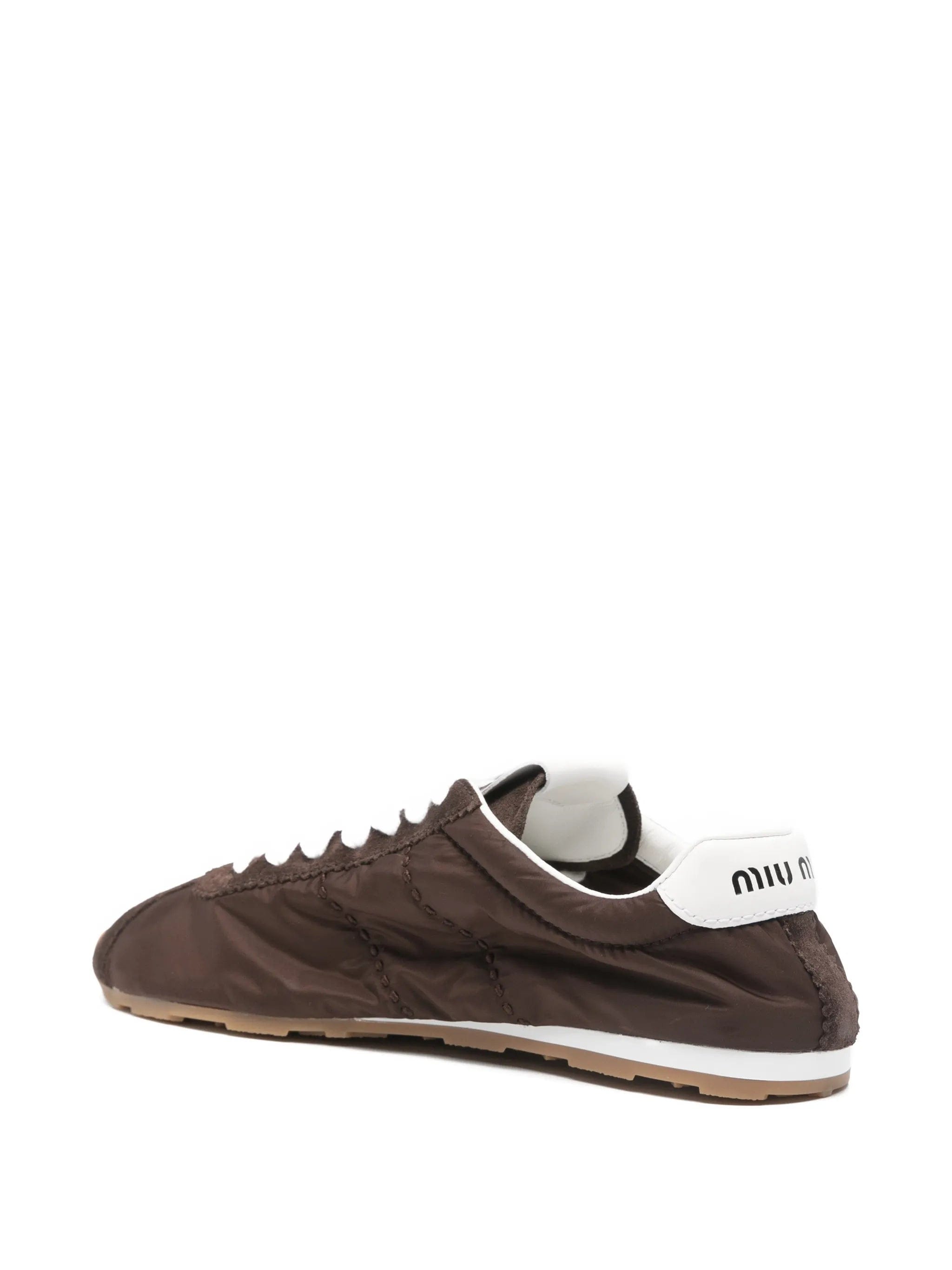 Miu Miu Plume panelled sneakers