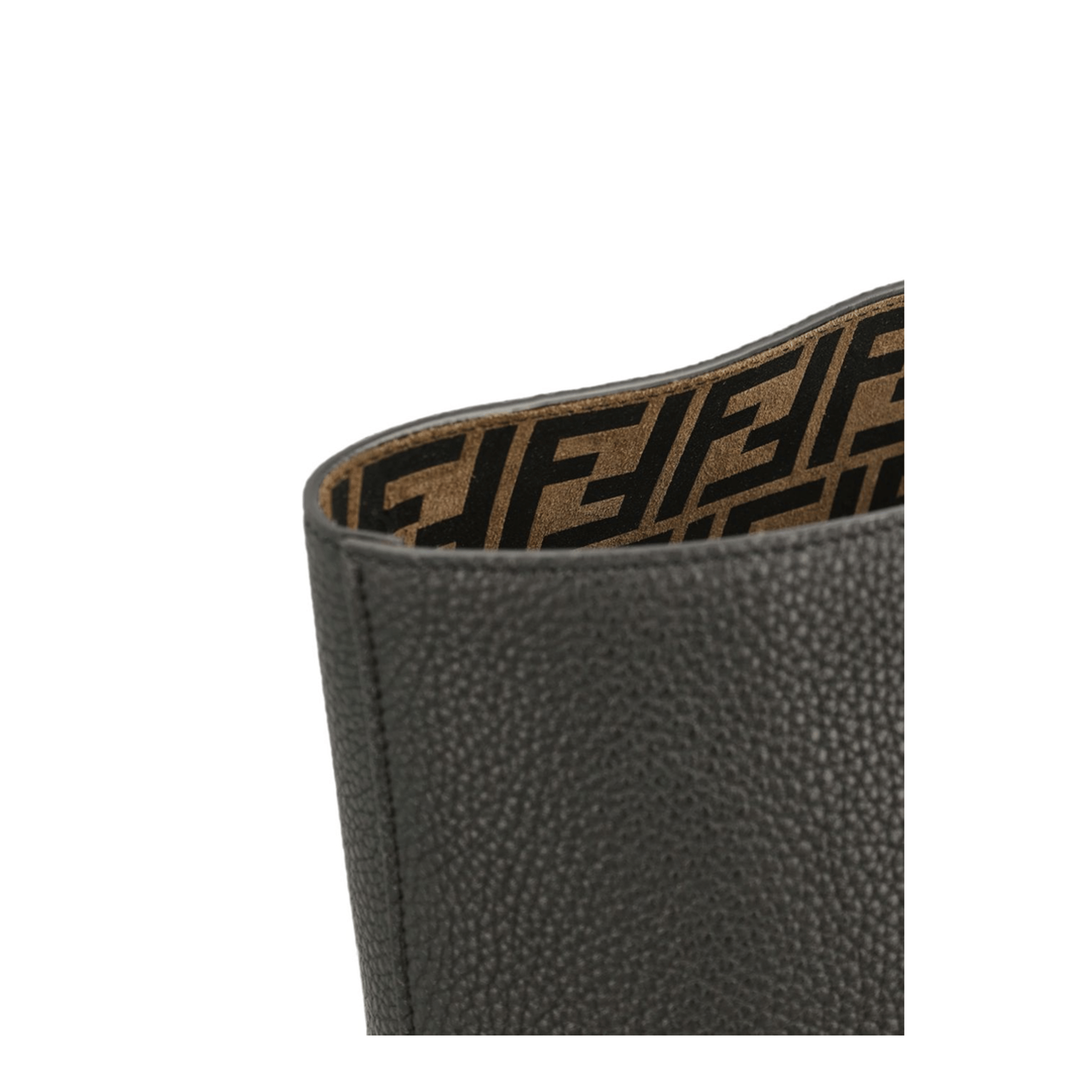 Fendi Medium Calfskin Tote - Black