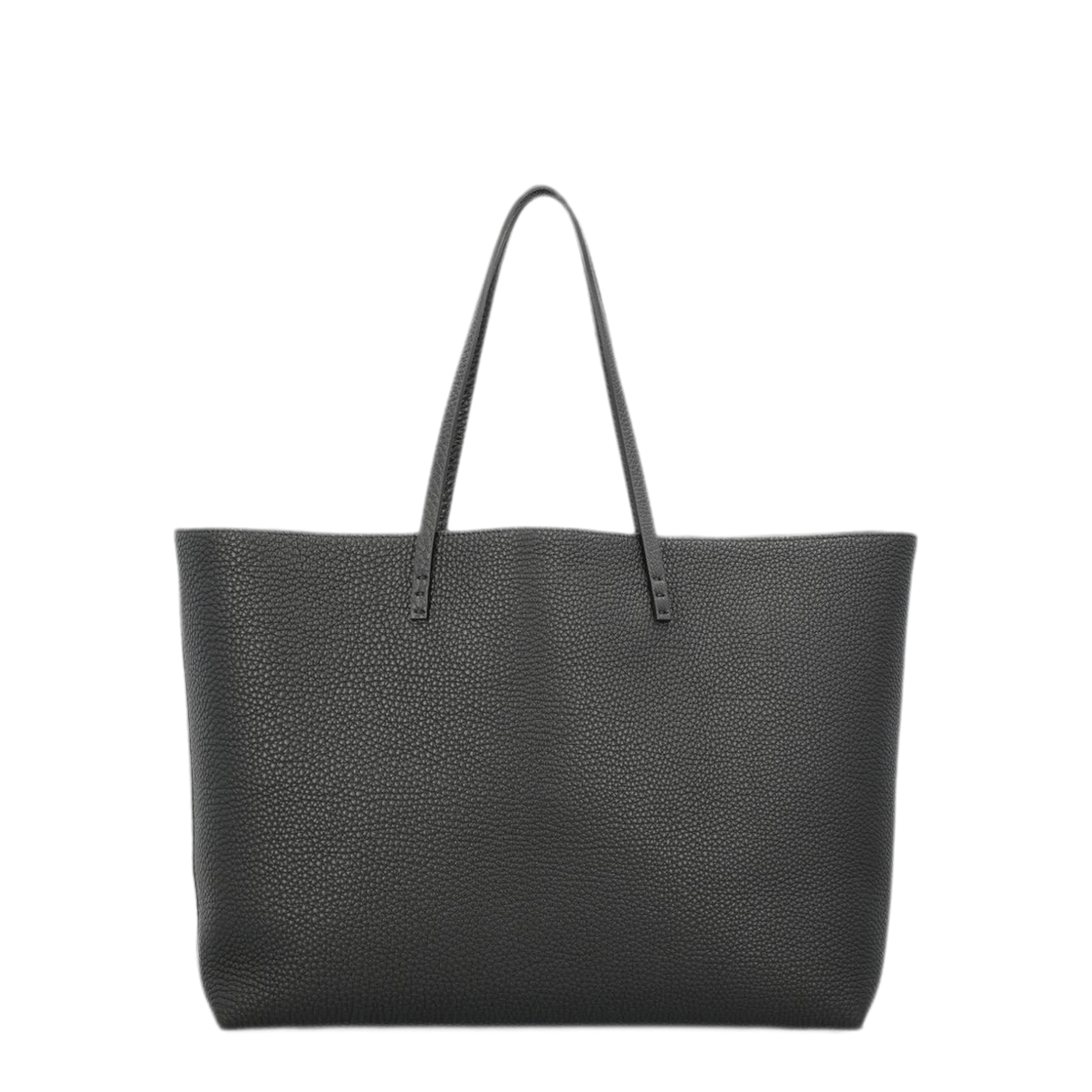 Fendi Medium Calfskin Tote - Black