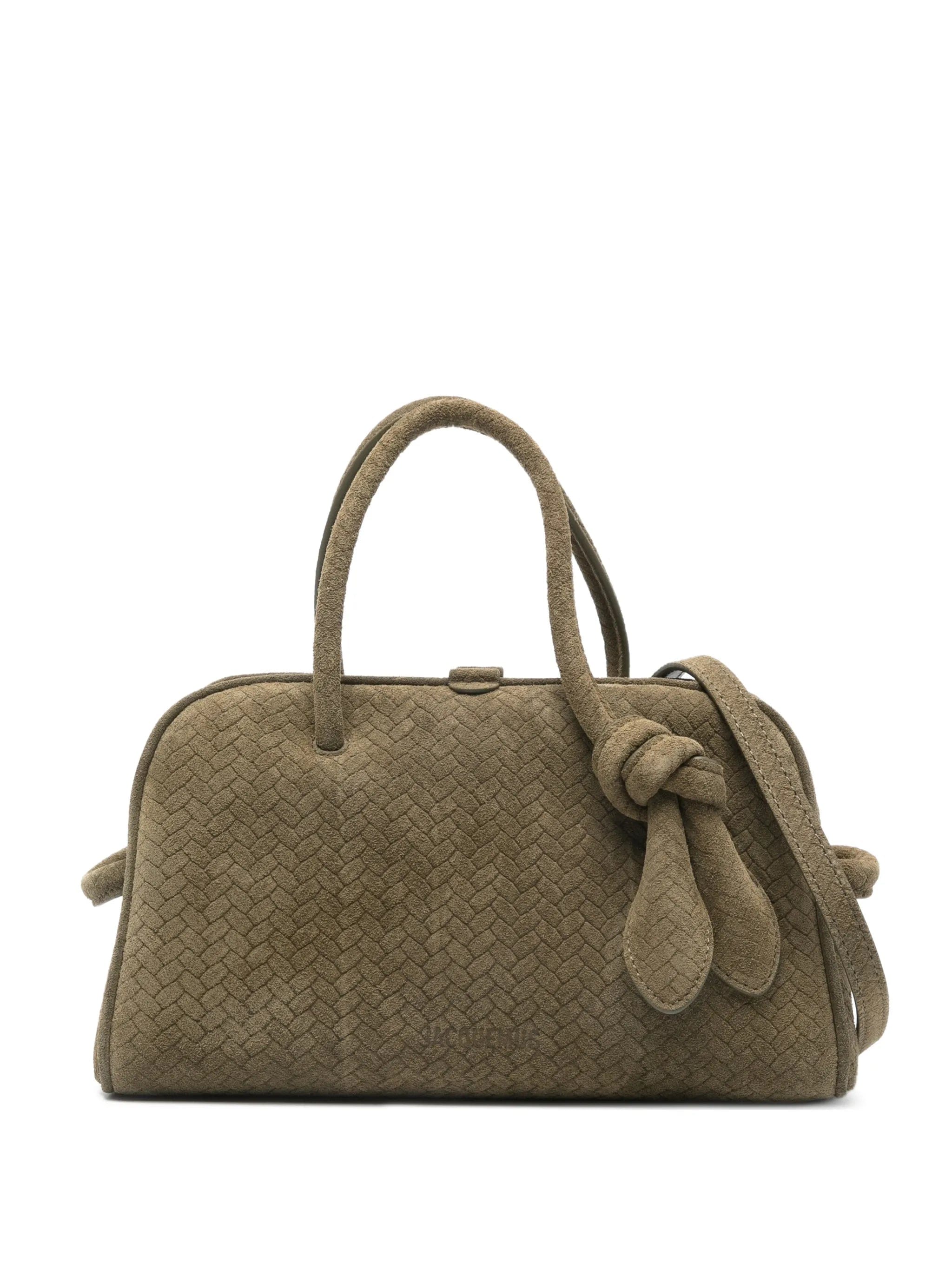 Jacquemus Le Petit Turismo woven tote bag