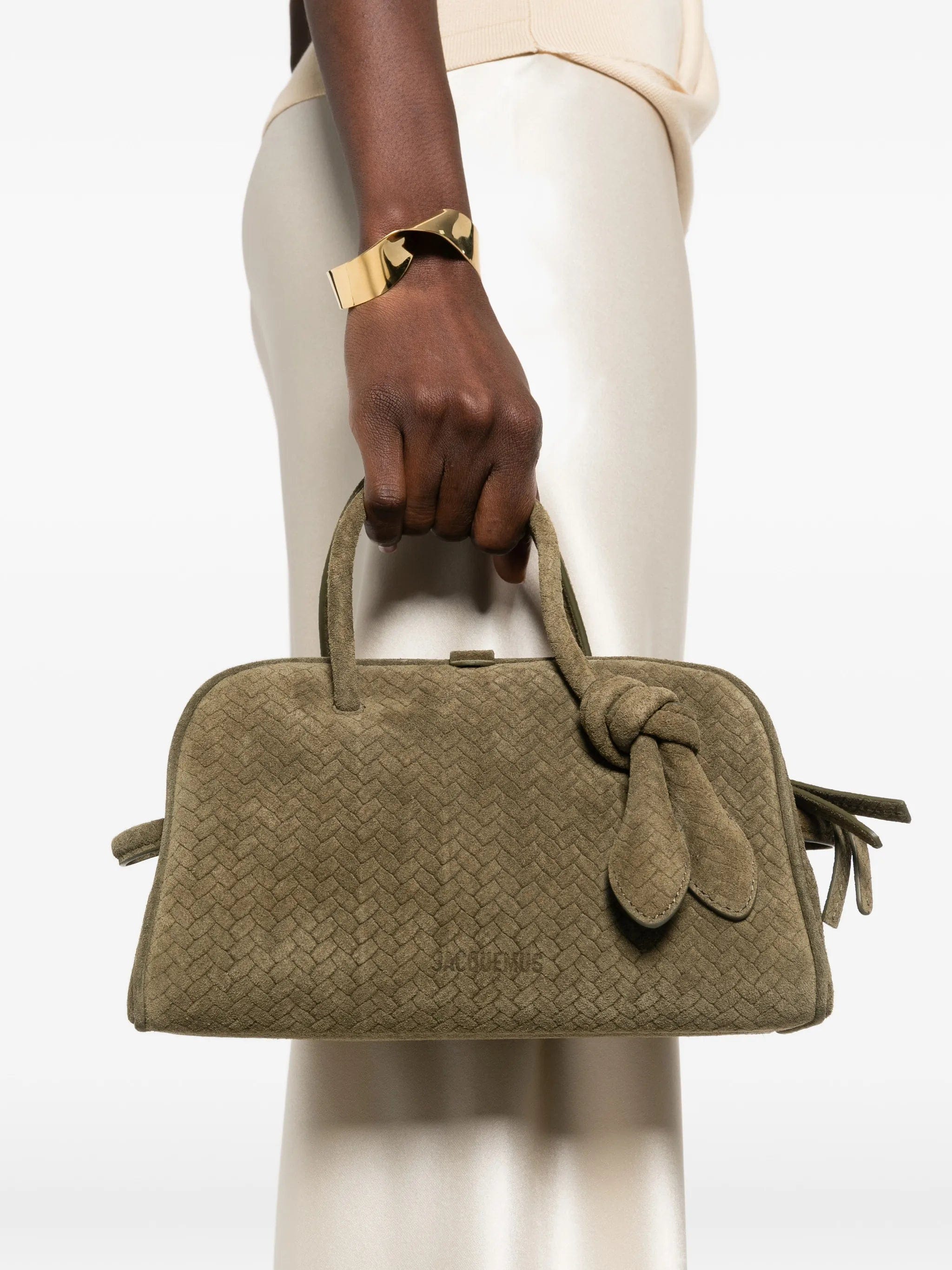Jacquemus Le Petit Turismo woven tote bag