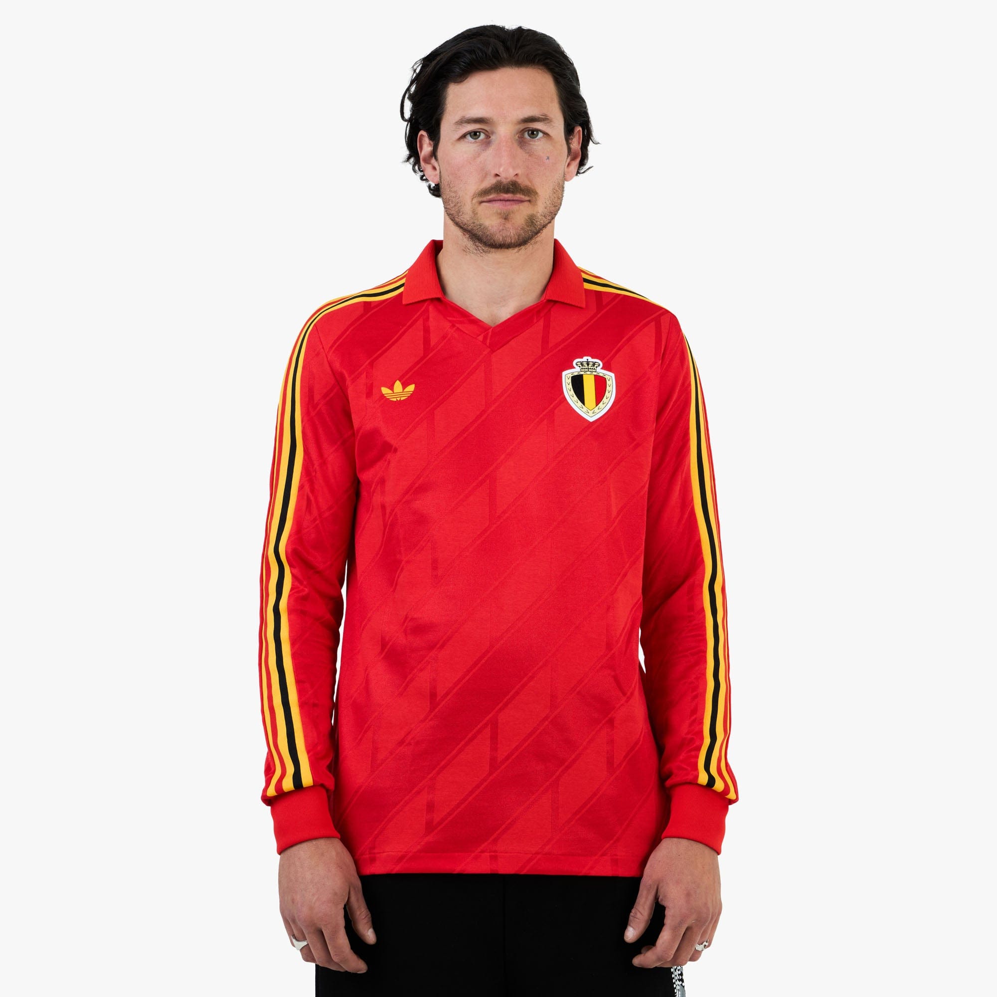 adidas Belgium Home Jersey 1986 / Red