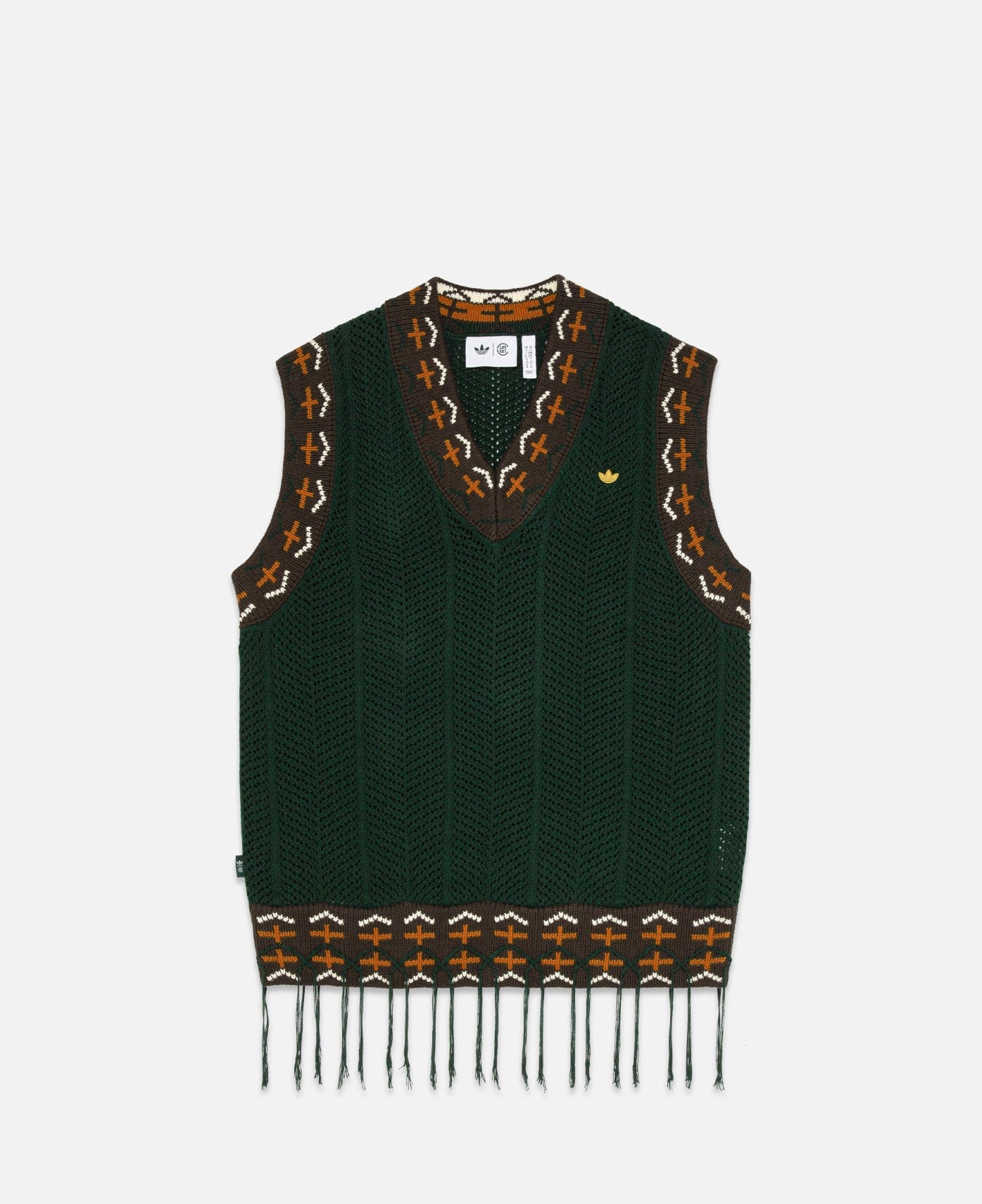 adidas CLOT Knit Vest by Edison Chen (Green)