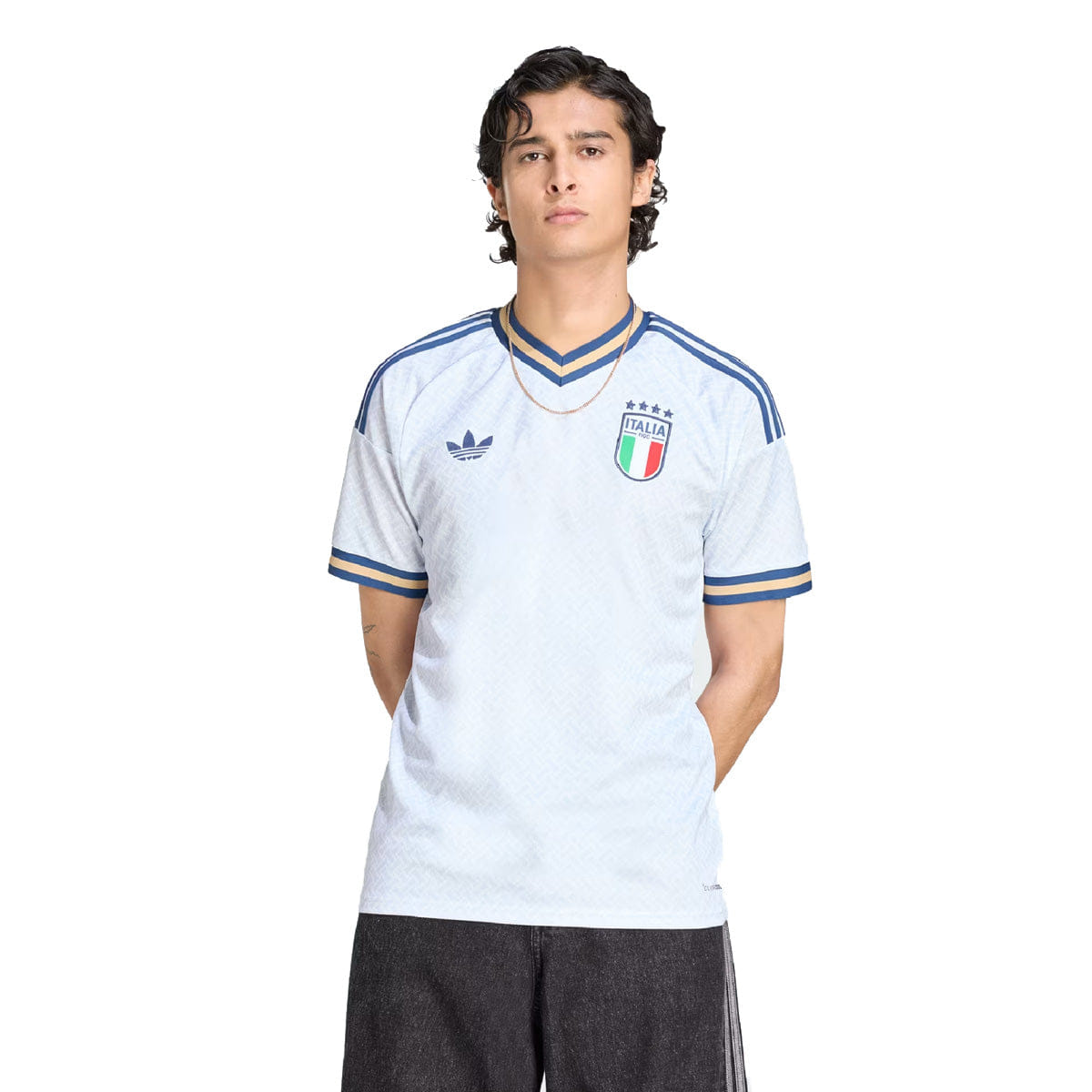adidas Italy 26 Away Jersey Aero Blue