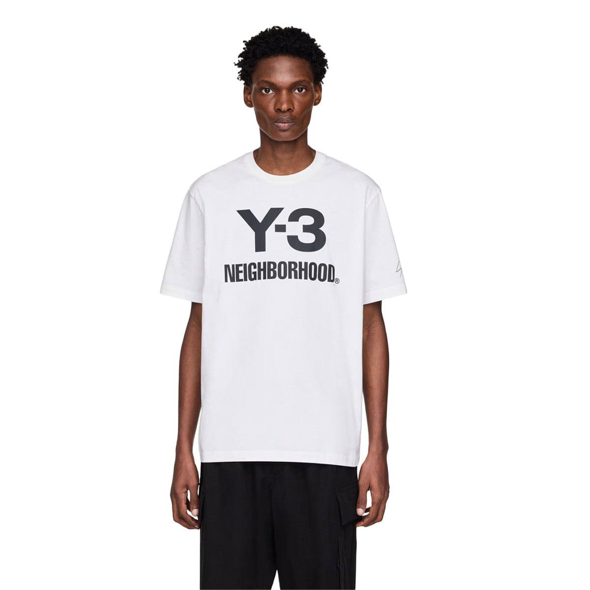 adidas Y - 3 NBHD Logo T-Shirt Core White