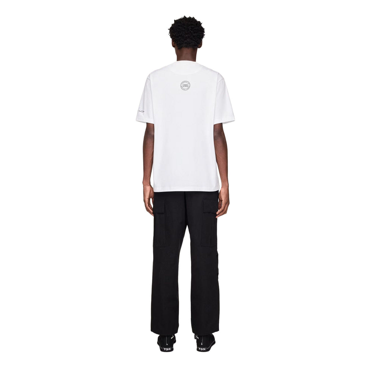 adidas Y - 3 NBHD Logo T-Shirt Core White