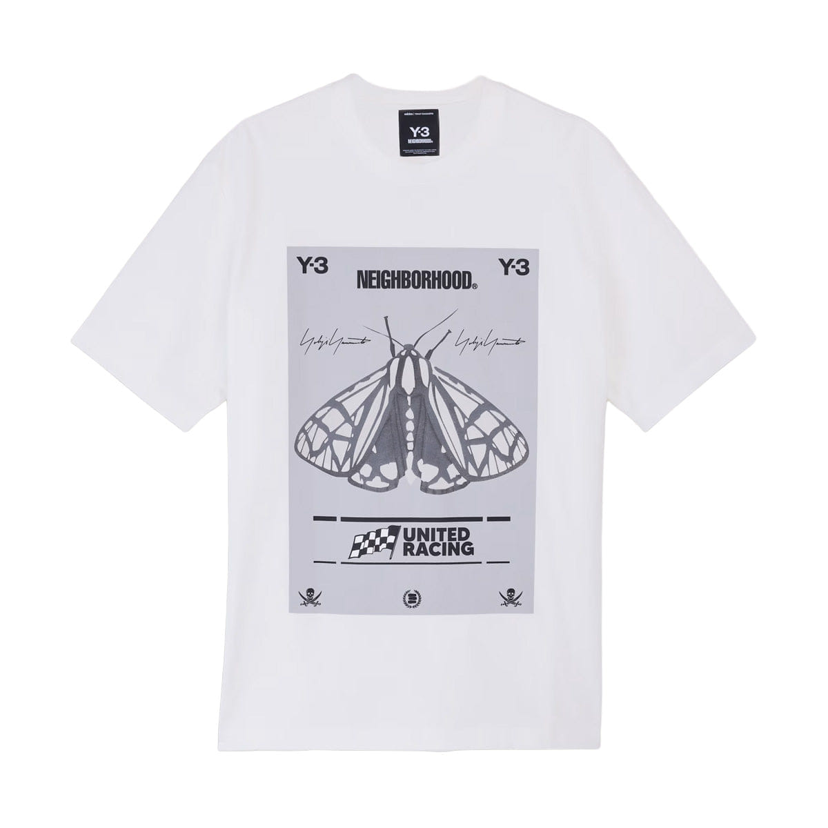 adidas Y - 3 NBHD Graphic T-Shirt Core White