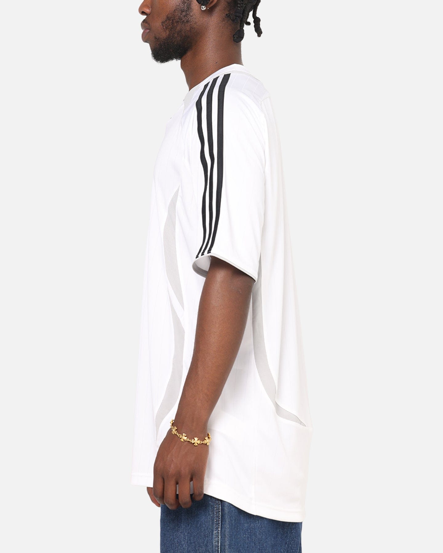 adidas Teamgeist T - Shirt White/Black