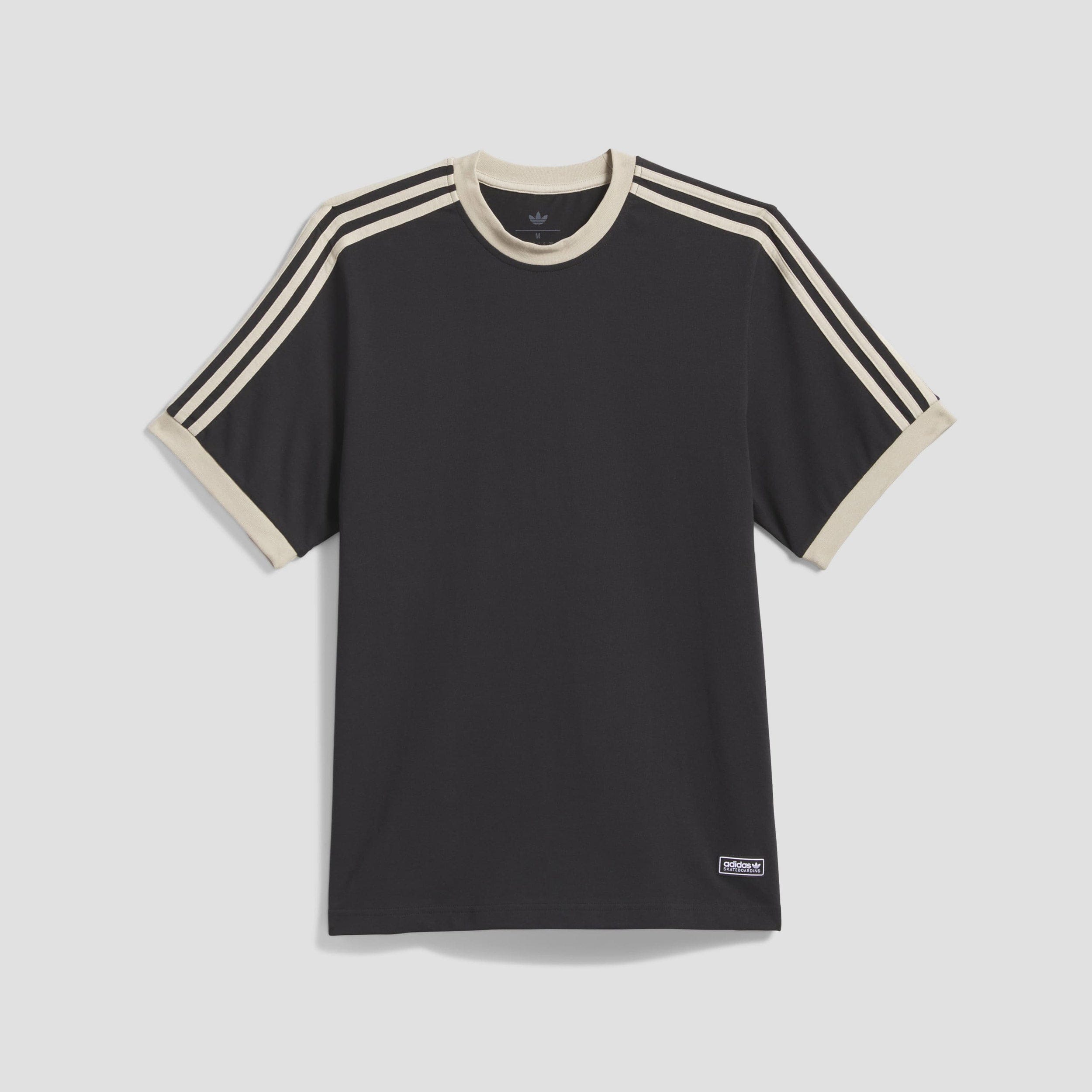 adidas FSBS Ringer T - Shirt Black / Khaki Heather