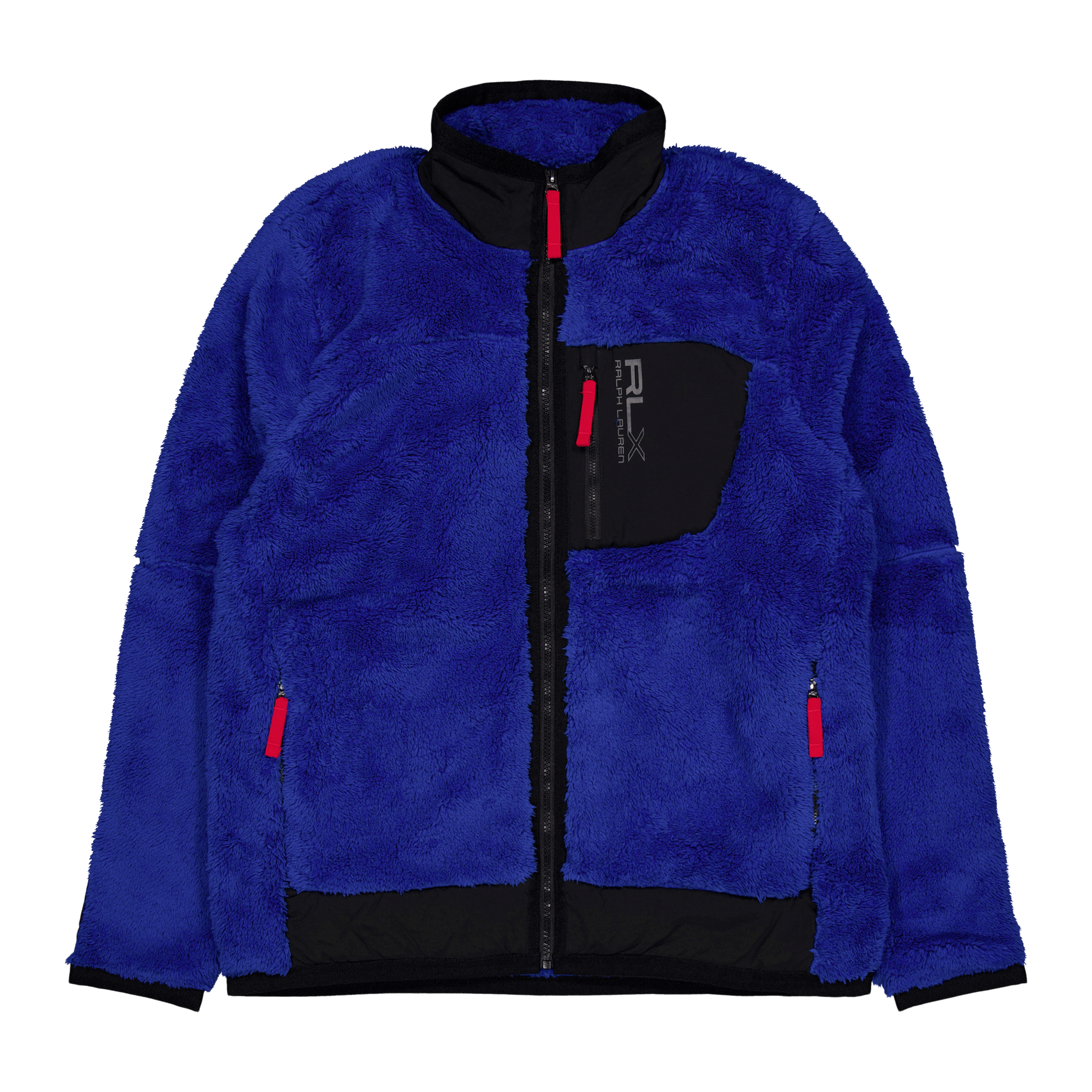 Polo Ralph Lauren High - Pile Fleece Jacket New Sapphire/Polo Black
