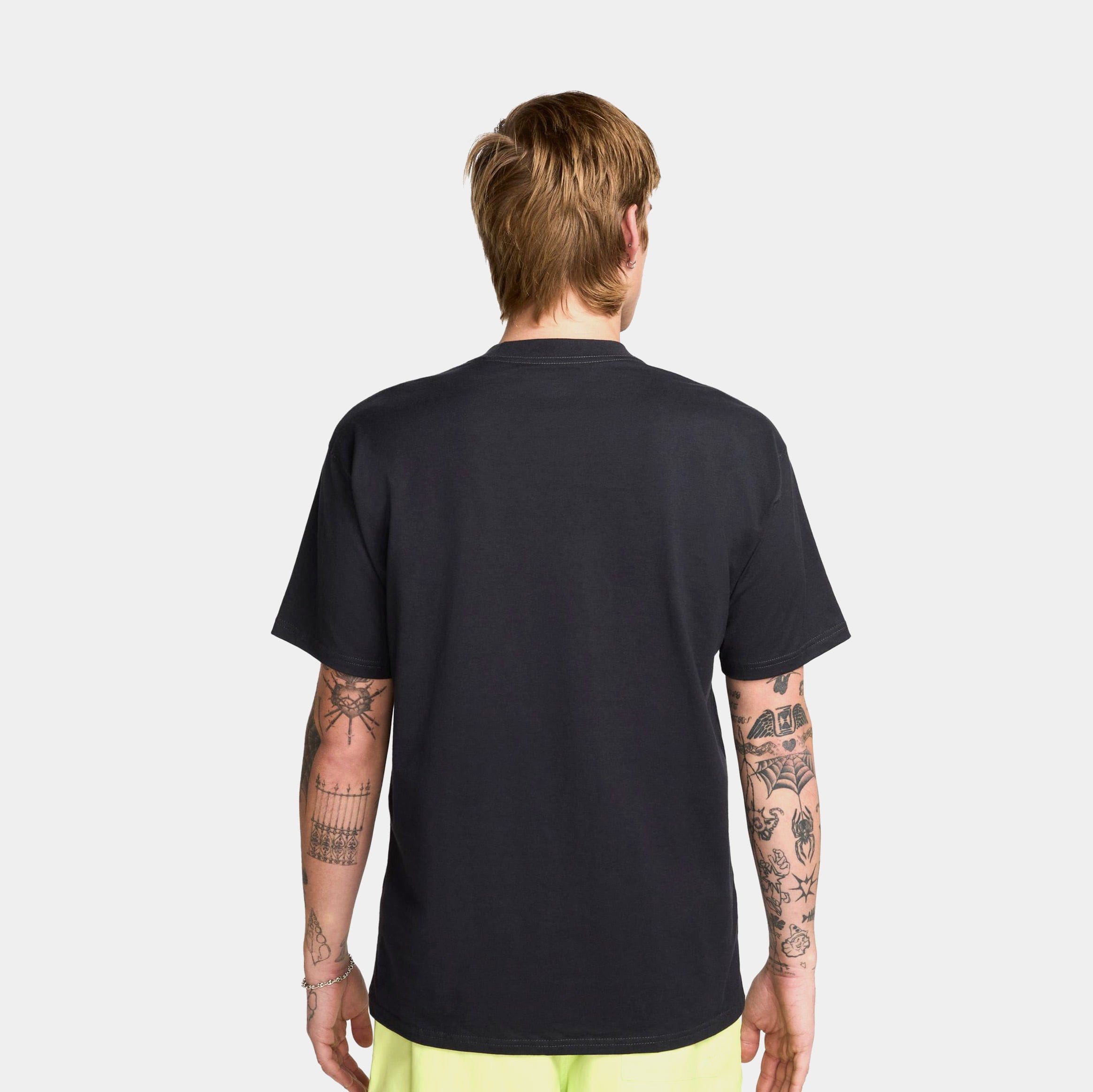 Nike NSW Max 90 Hero Mens Short Sleeve Shirt (Black/Purple)