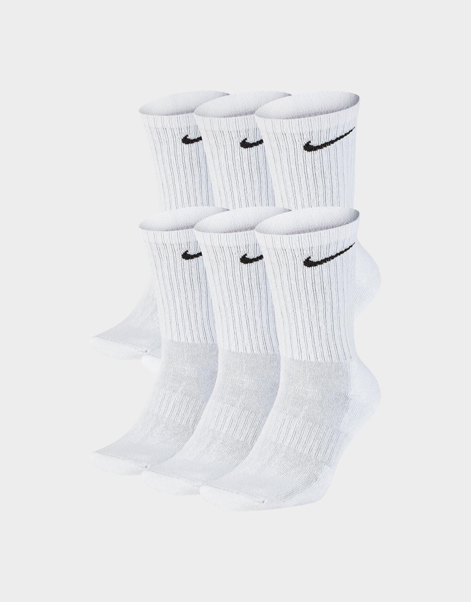 Nike Cushioned Training Crew Socks 6 Pairs