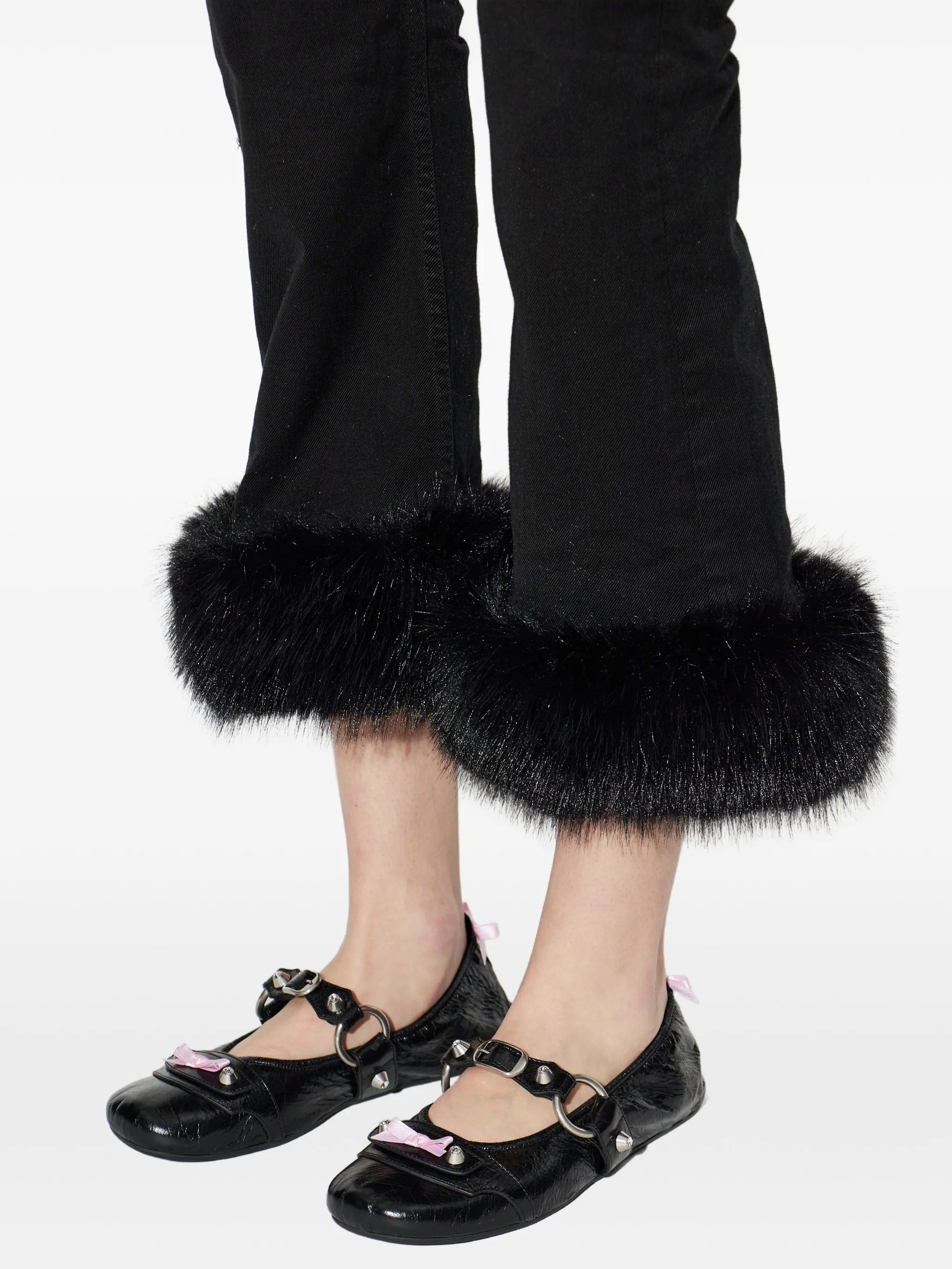 Balenciaga ring studded pumps