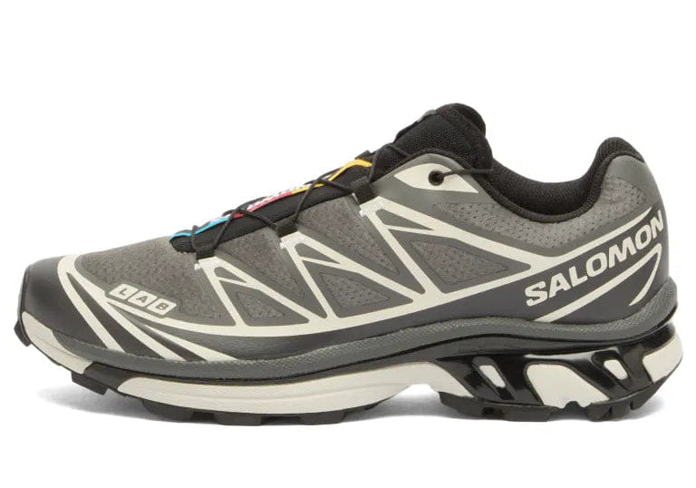 Salomon XT - 6 Sneaker Black, Asphalt & Castlerock