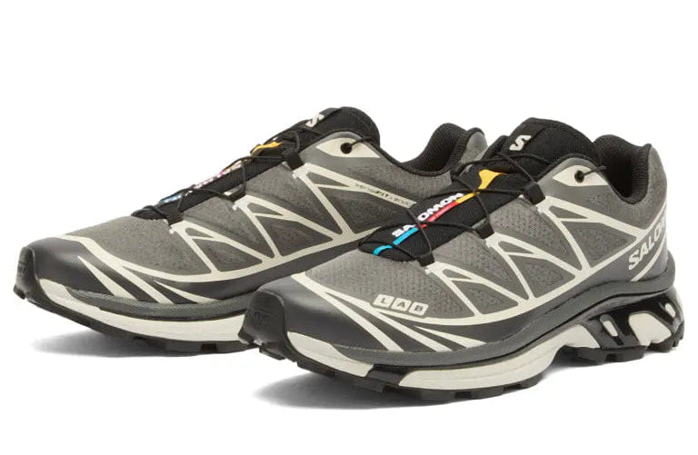 Salomon XT - 6 Sneaker Black, Asphalt & Castlerock